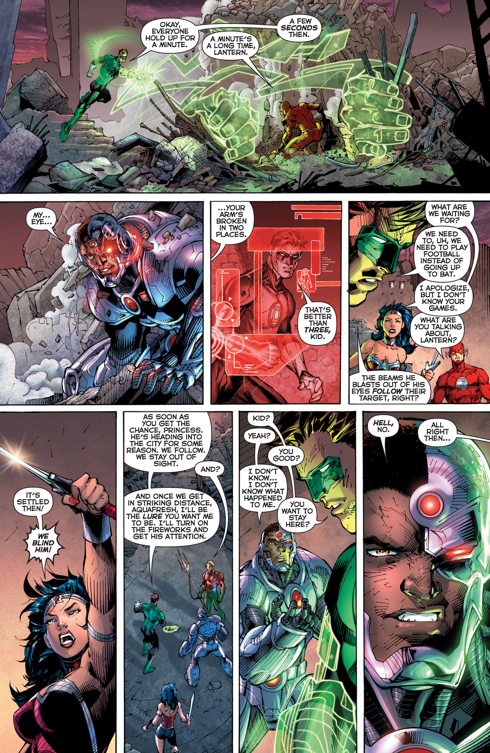 Read online Justice League (2011) comic -  Issue #5 - 22