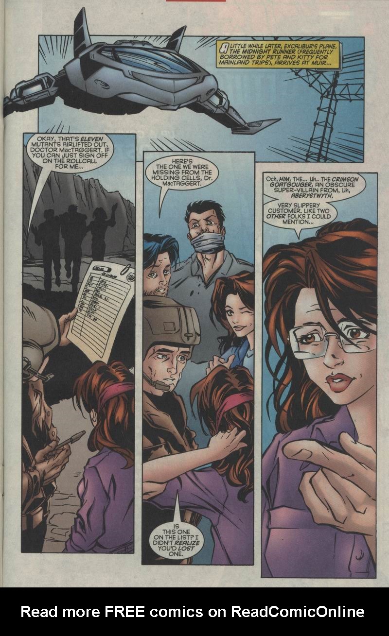 Read online Excalibur (1988) comic -  Issue #102 - 19