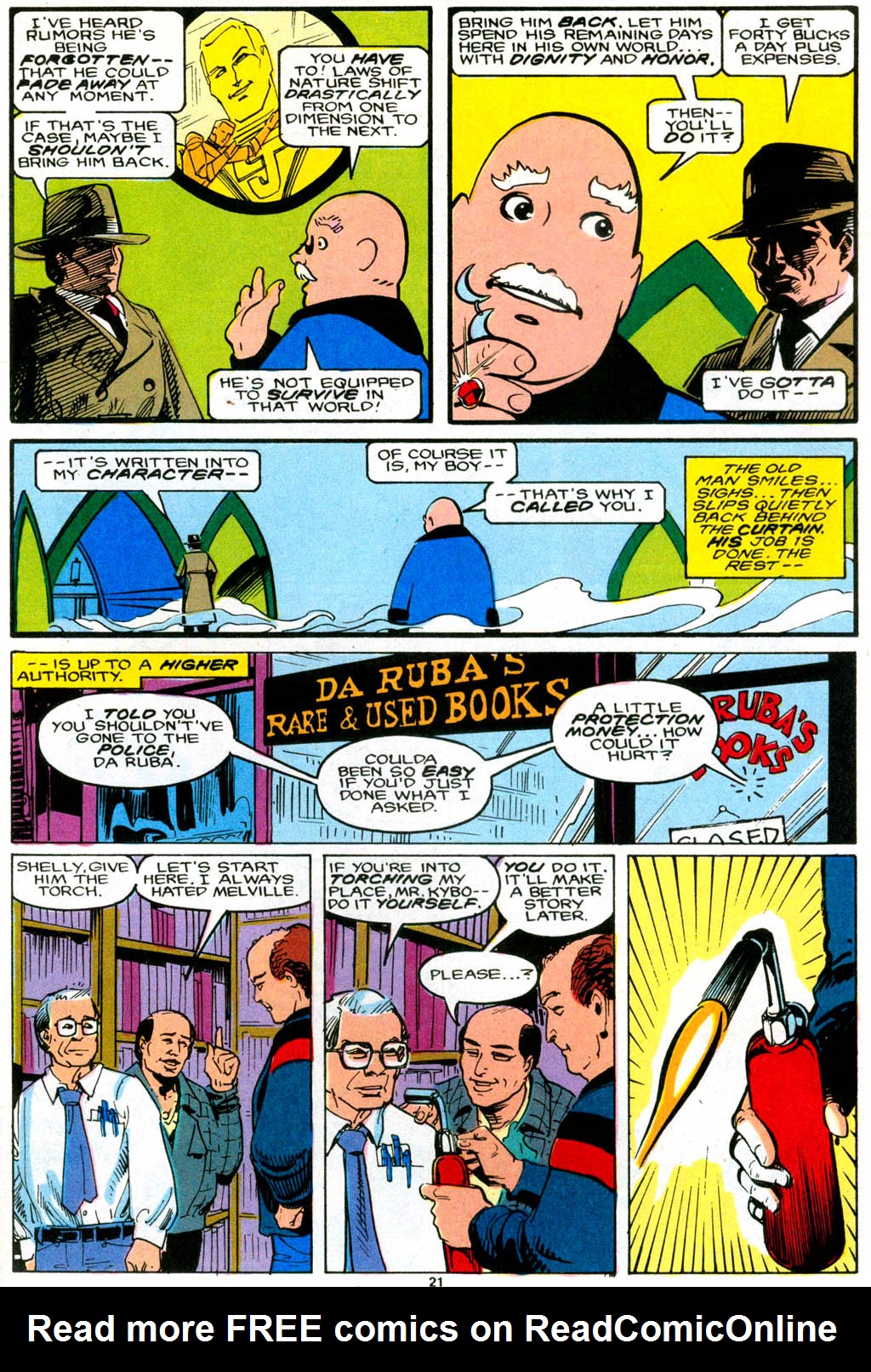 Read online Captain Justice comic -  Issue #1 - 22