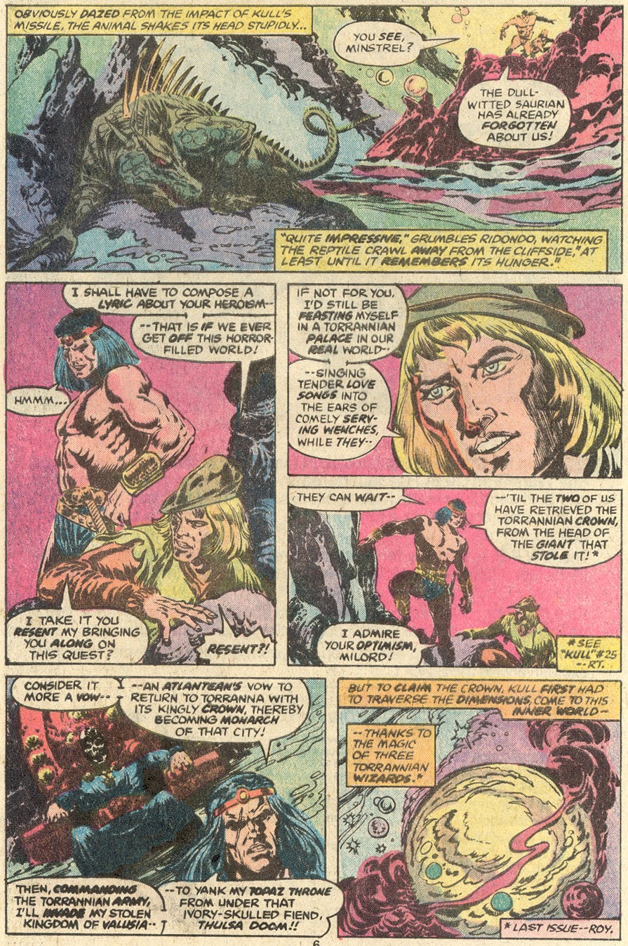 Read online Kull The Destroyer comic -  Issue #27 - 5