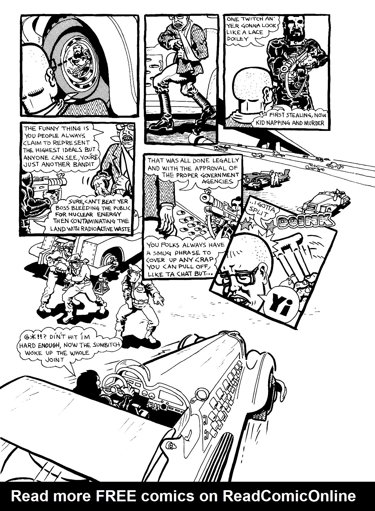 Read online Trashman Lives! comic -  Issue # TPB - 104