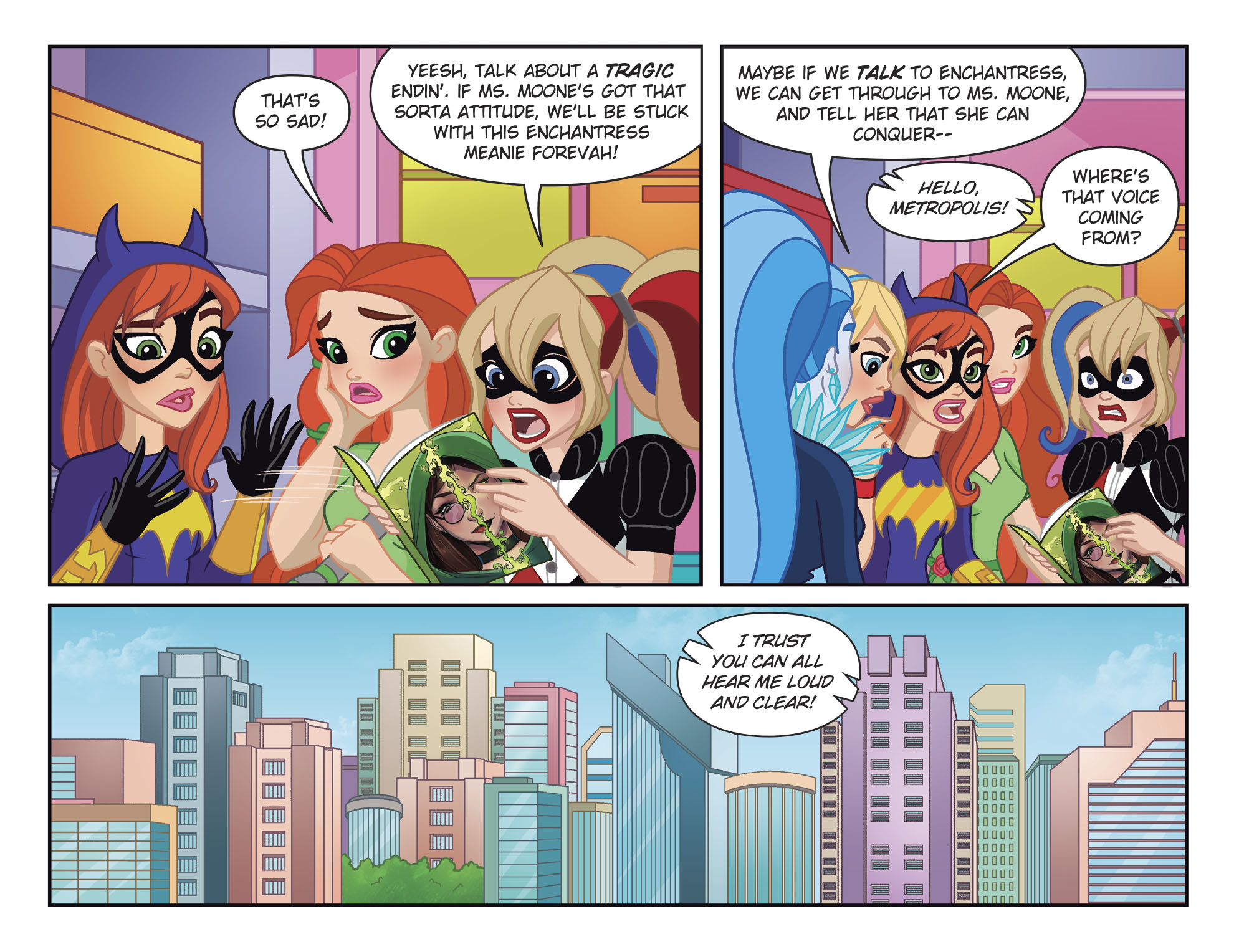Read online DC Super Hero Girls: Out of the Bottle comic -  Issue #9 - 22