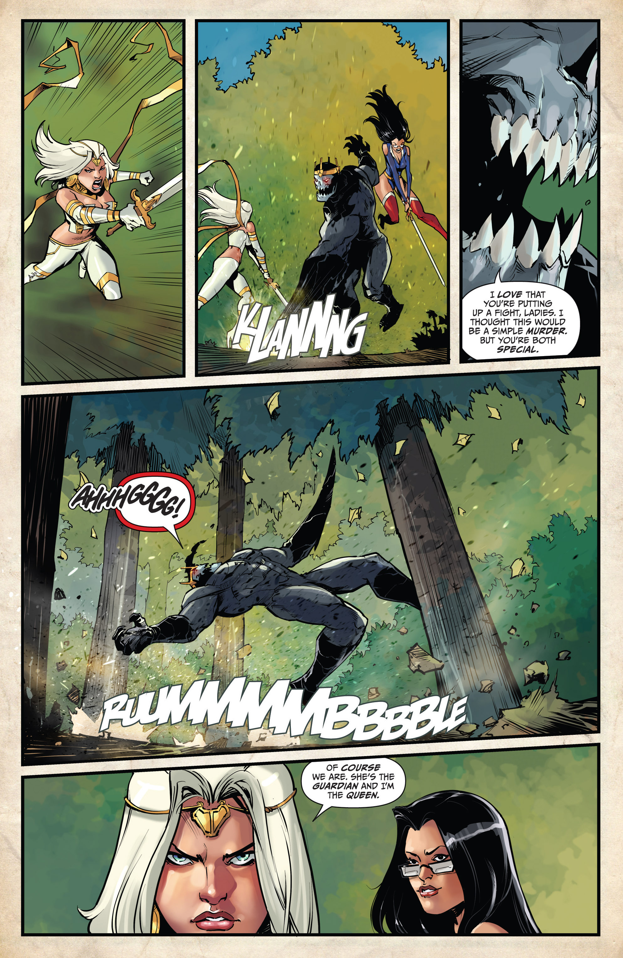 Read online Grimm Fairy Tales vs. Wonderland comic -  Issue #4 - 15