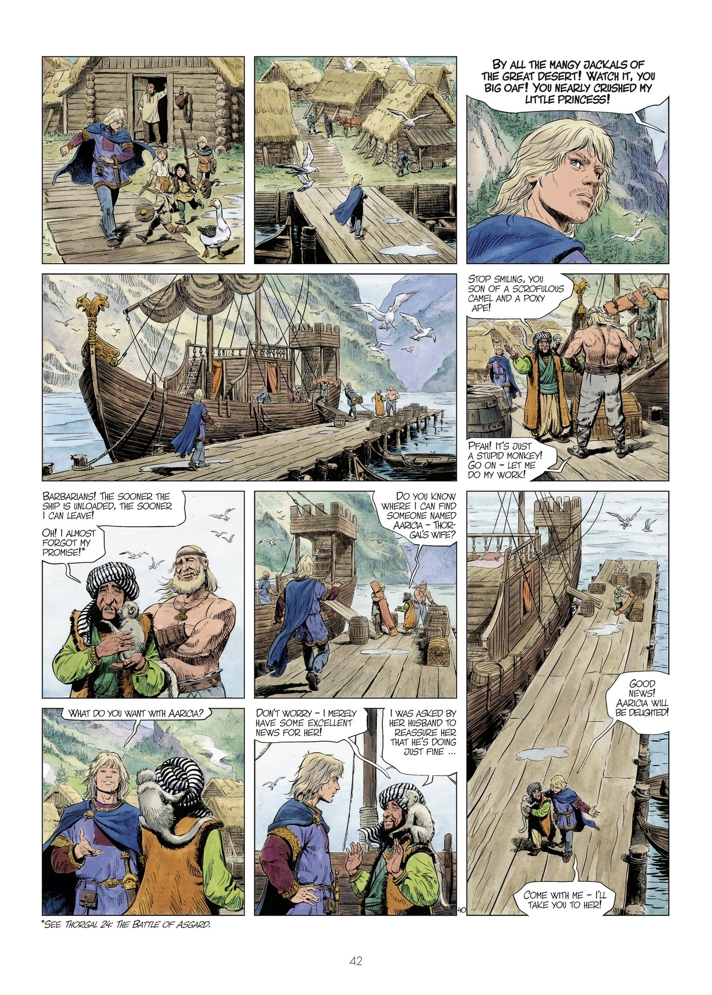 Read online The World of Thorgal: Wolfcub comic -  Issue #2 - 44