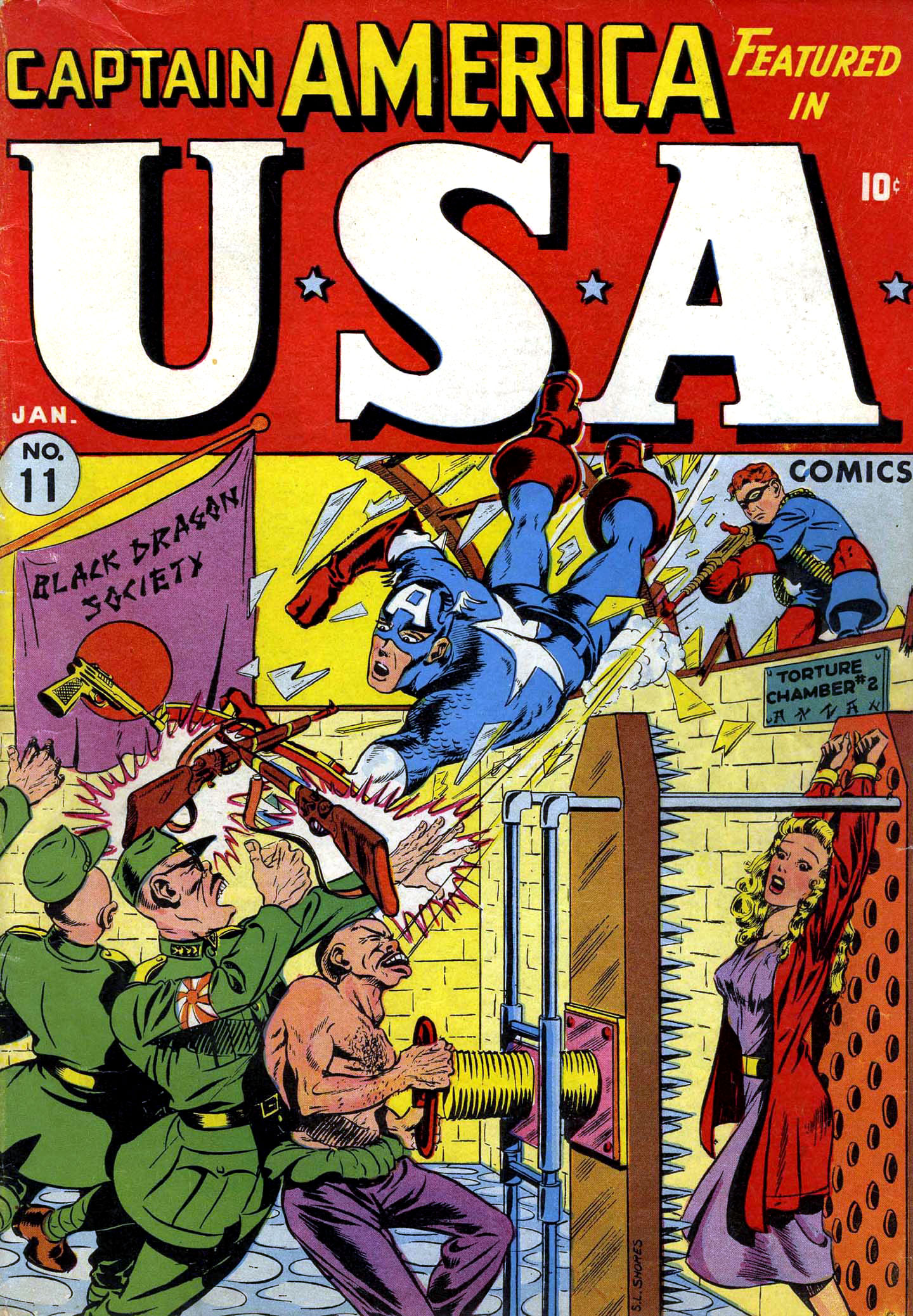 Read online USA Comics comic -  Issue #11 - 1