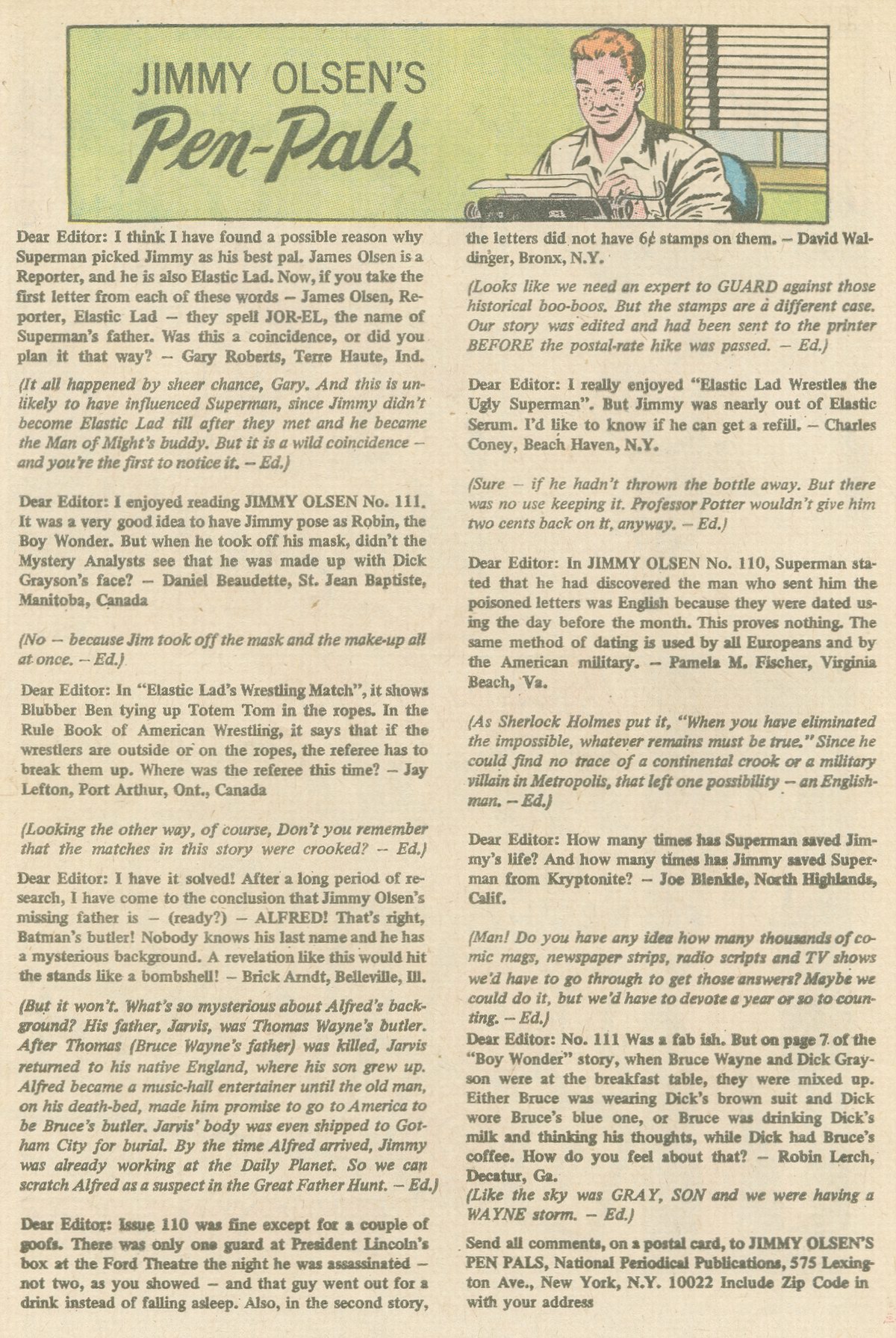 Read online Superman's Pal Jimmy Olsen comic -  Issue #115 - 32