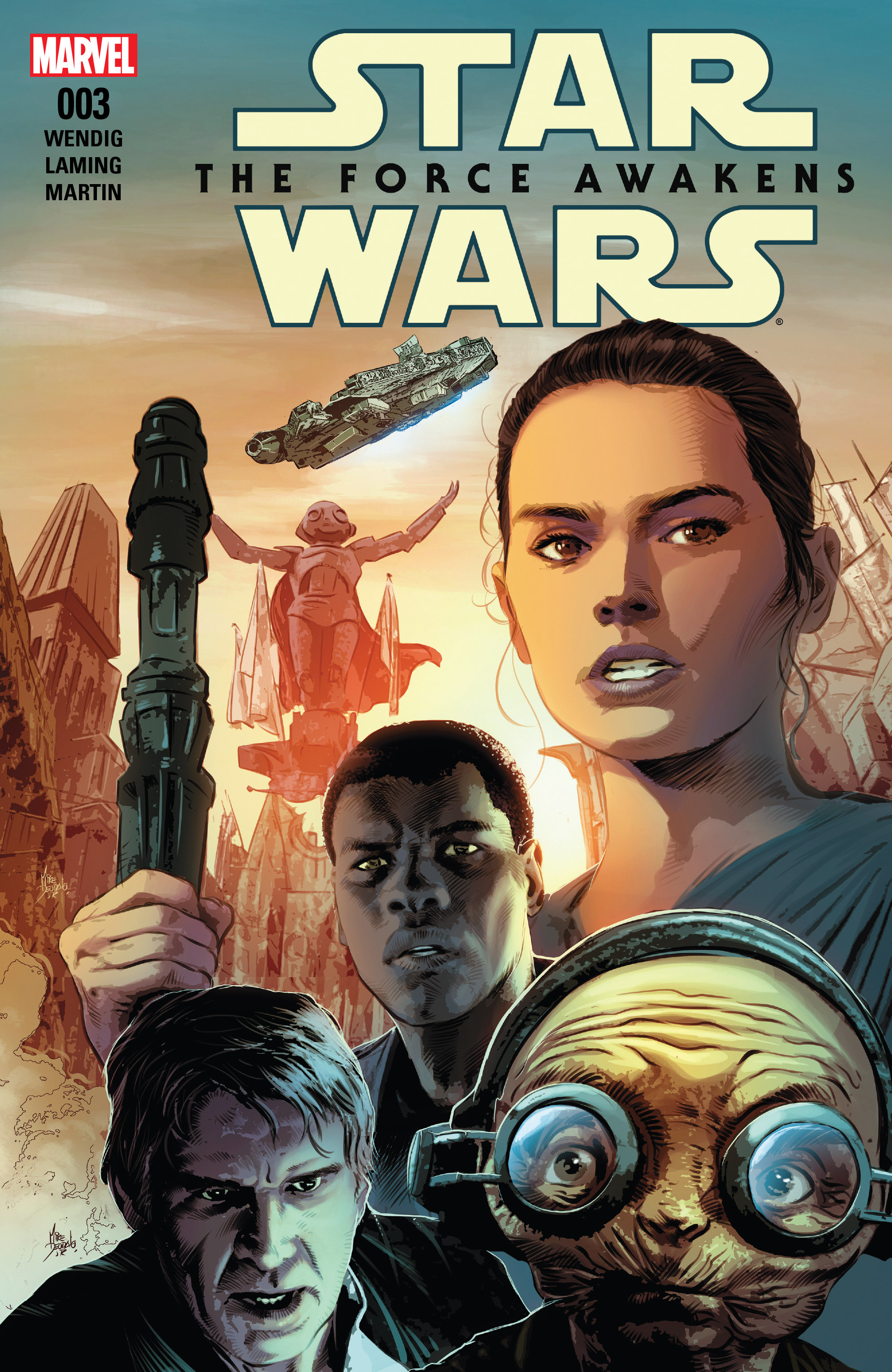 Read online Star Wars: The Force Awakens Adaptation comic -  Issue #3 - 1
