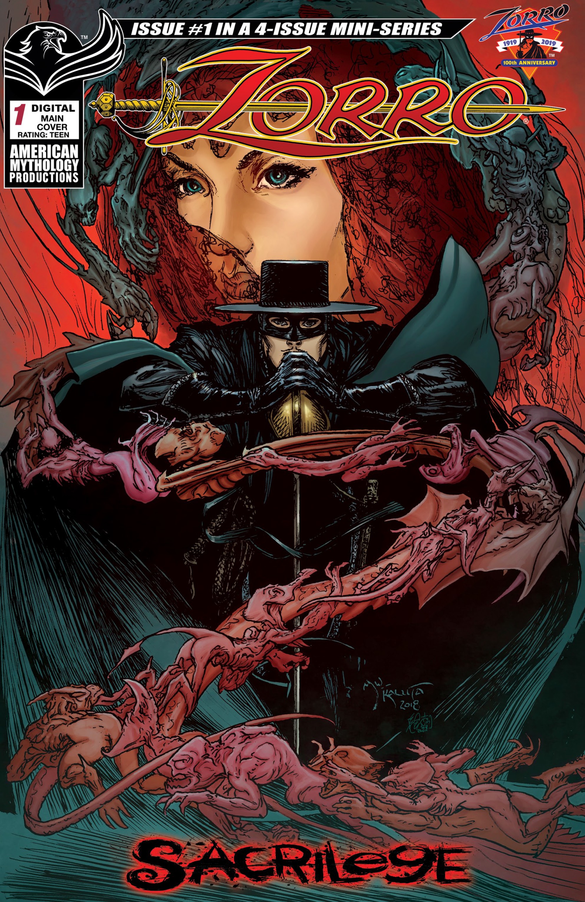 Read online Zorro: Sacrilege comic -  Issue #1 - 1