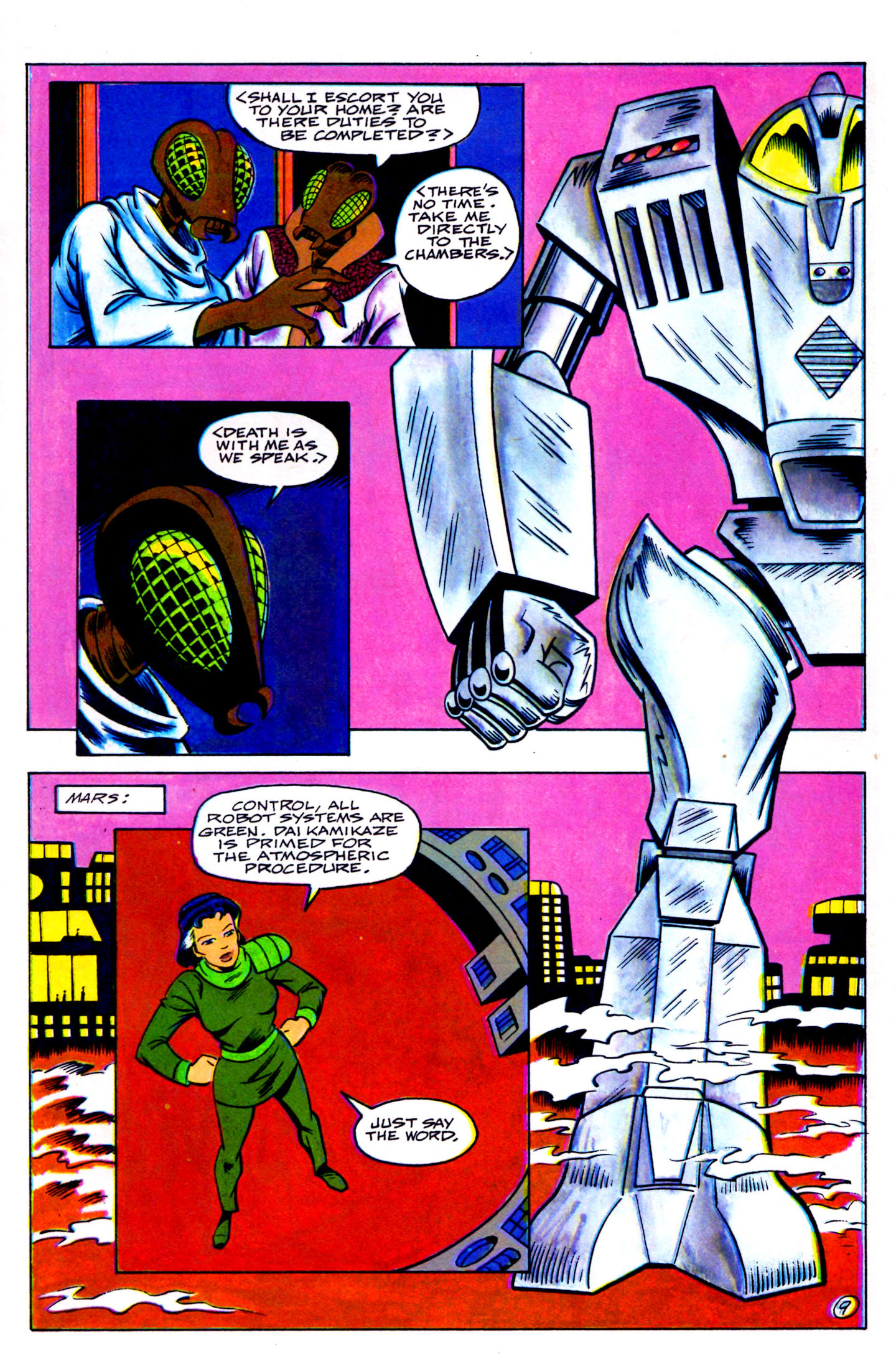 Read online Dai Kamikaze! comic -  Issue #7 - 11