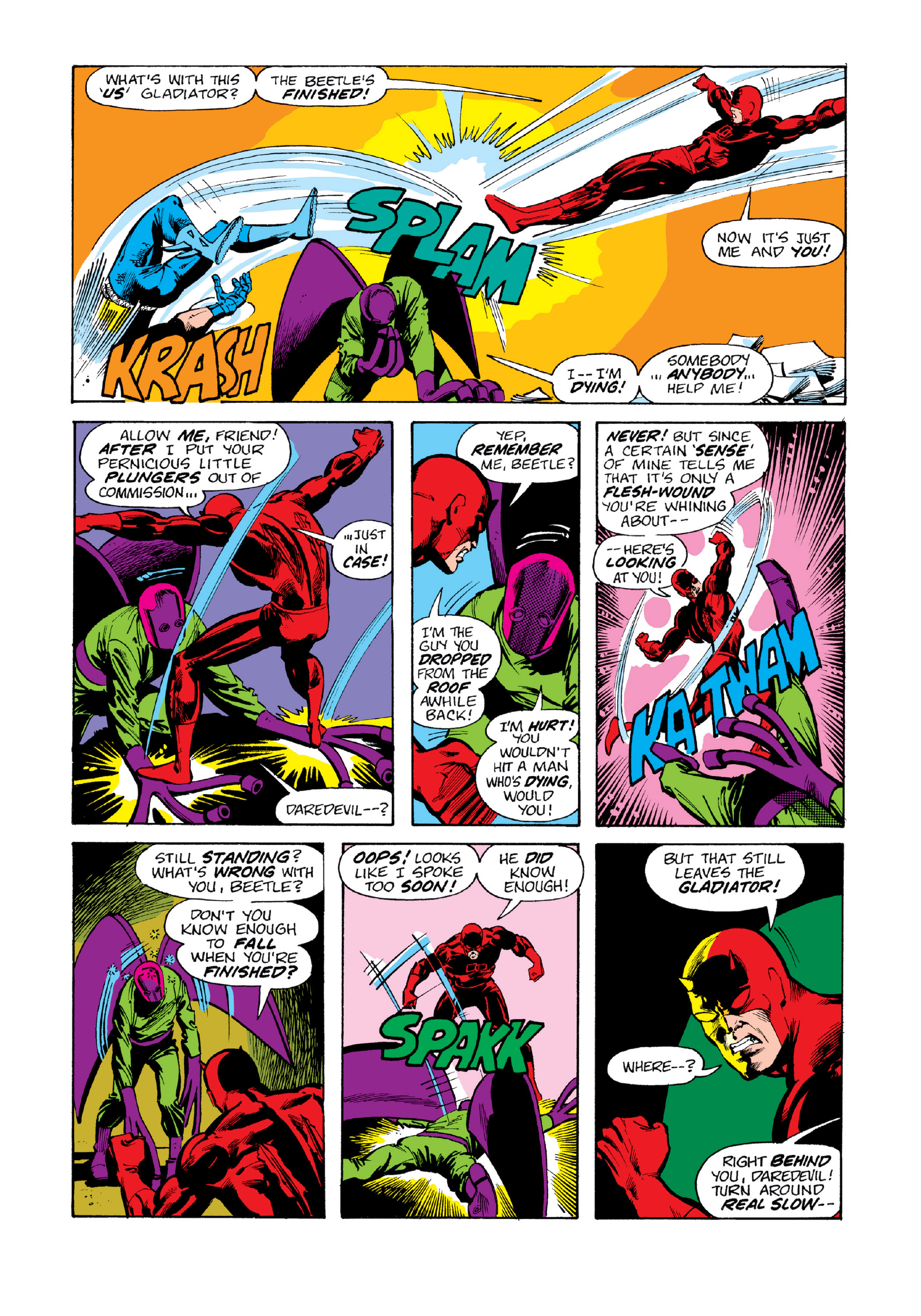 Read online Marvel Masterworks: Daredevil comic -  Issue # TPB 13 (Part 3) - 6