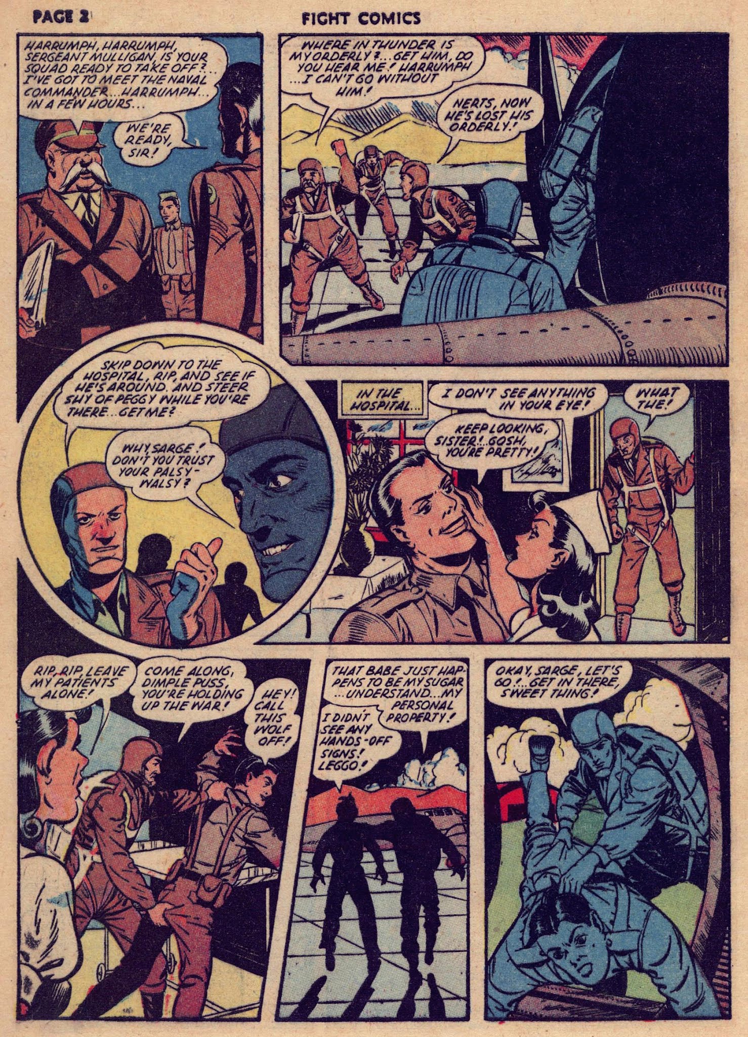 Read online Fight Comics comic -  Issue #24 - 4