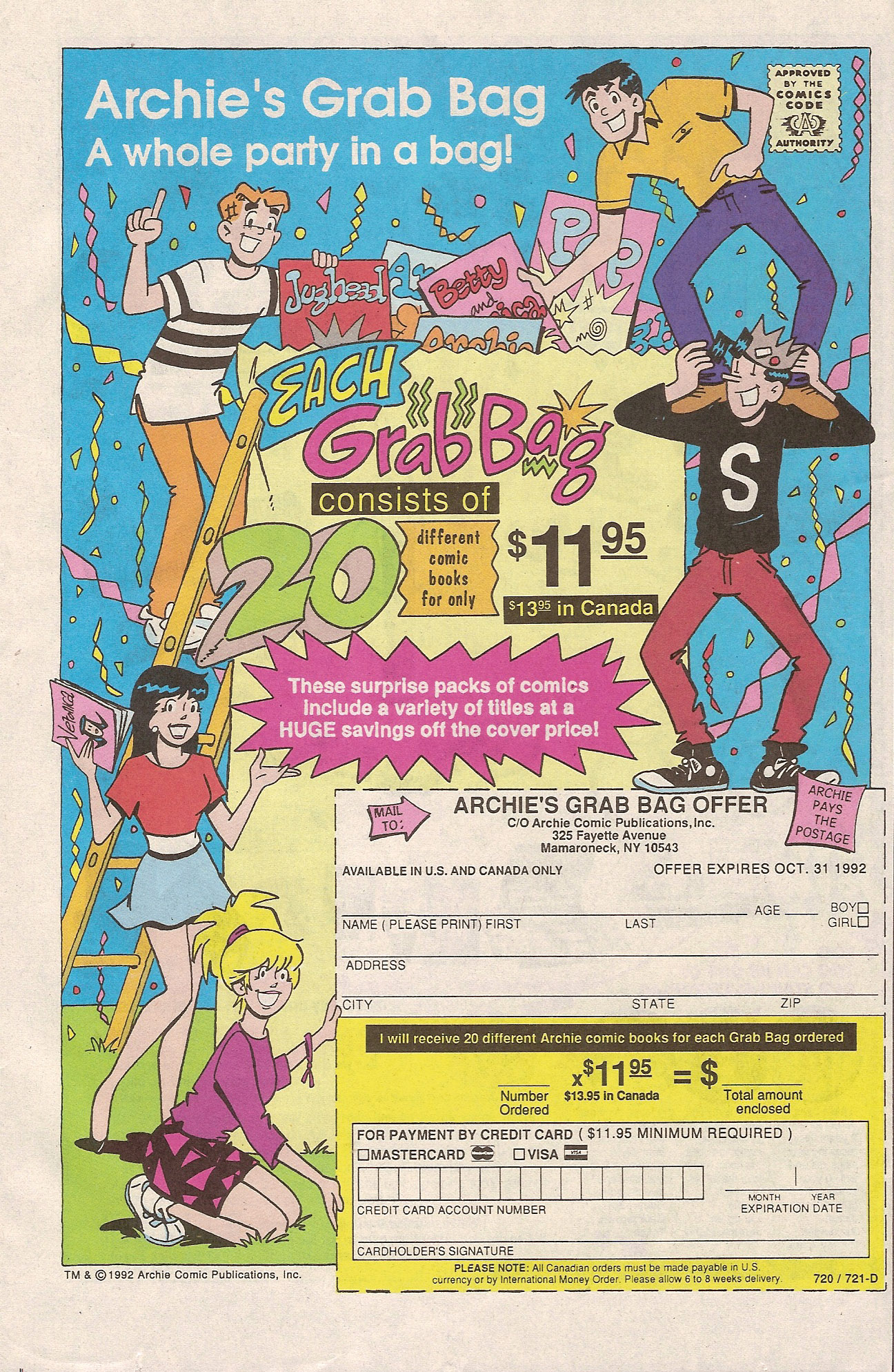 Read online Archie (1960) comic -  Issue #405 - 11