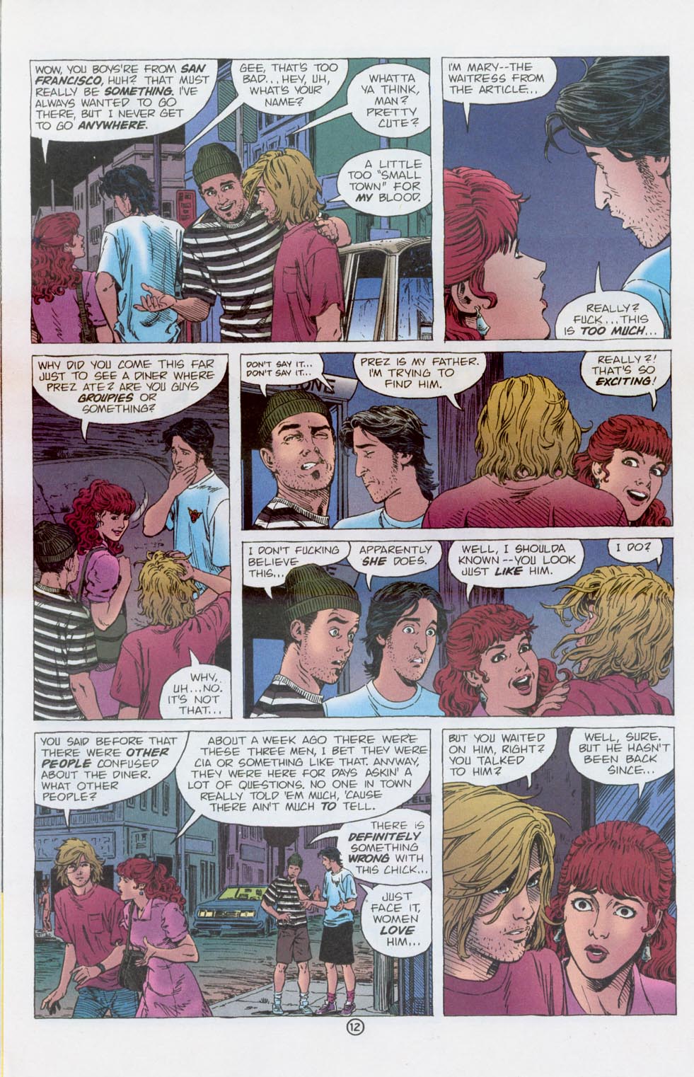 Read online Vertigo Visions: Prez comic -  Issue # Full - 13