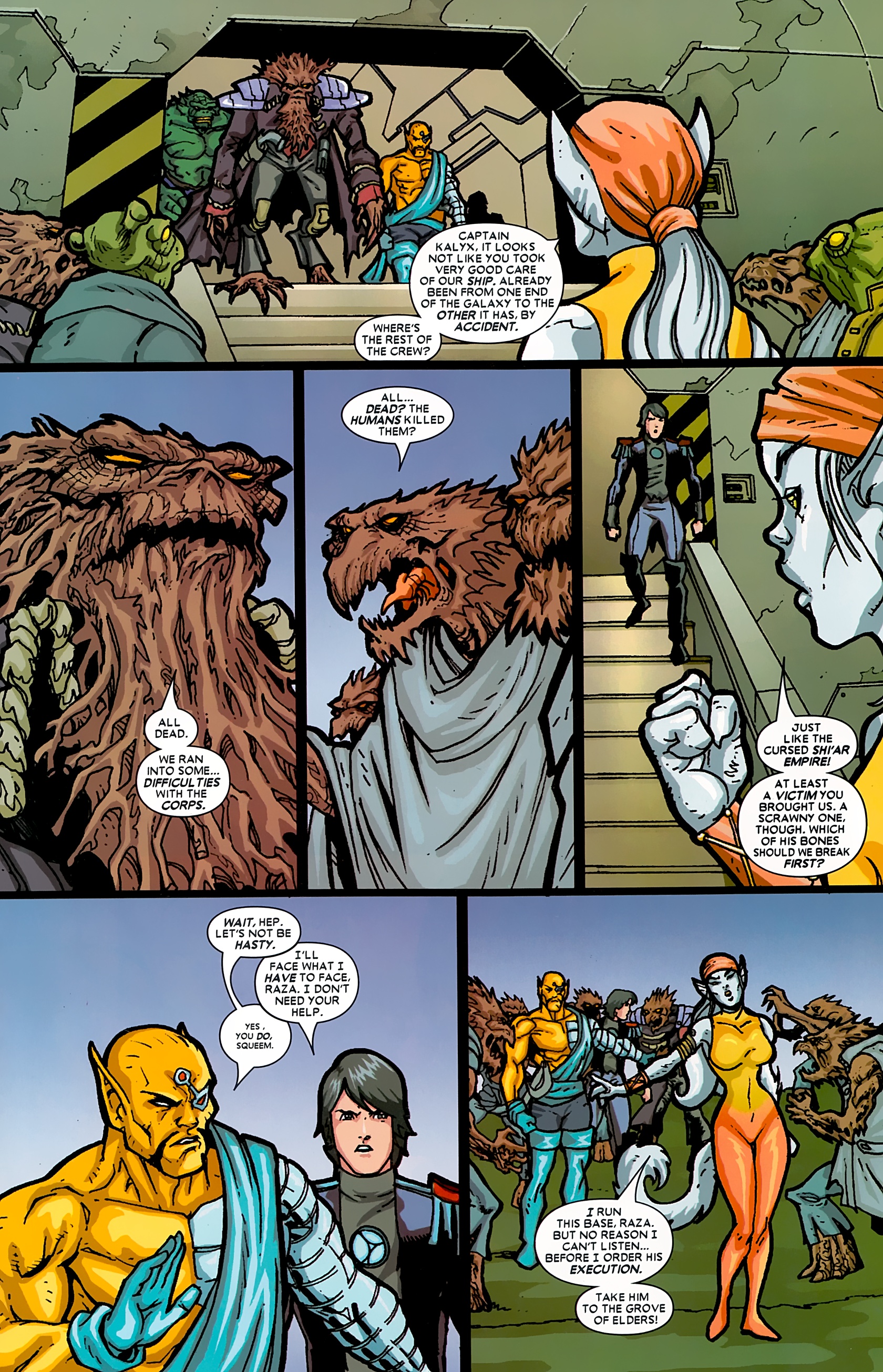 Read online Starjammers (2004) comic -  Issue #5 - 12