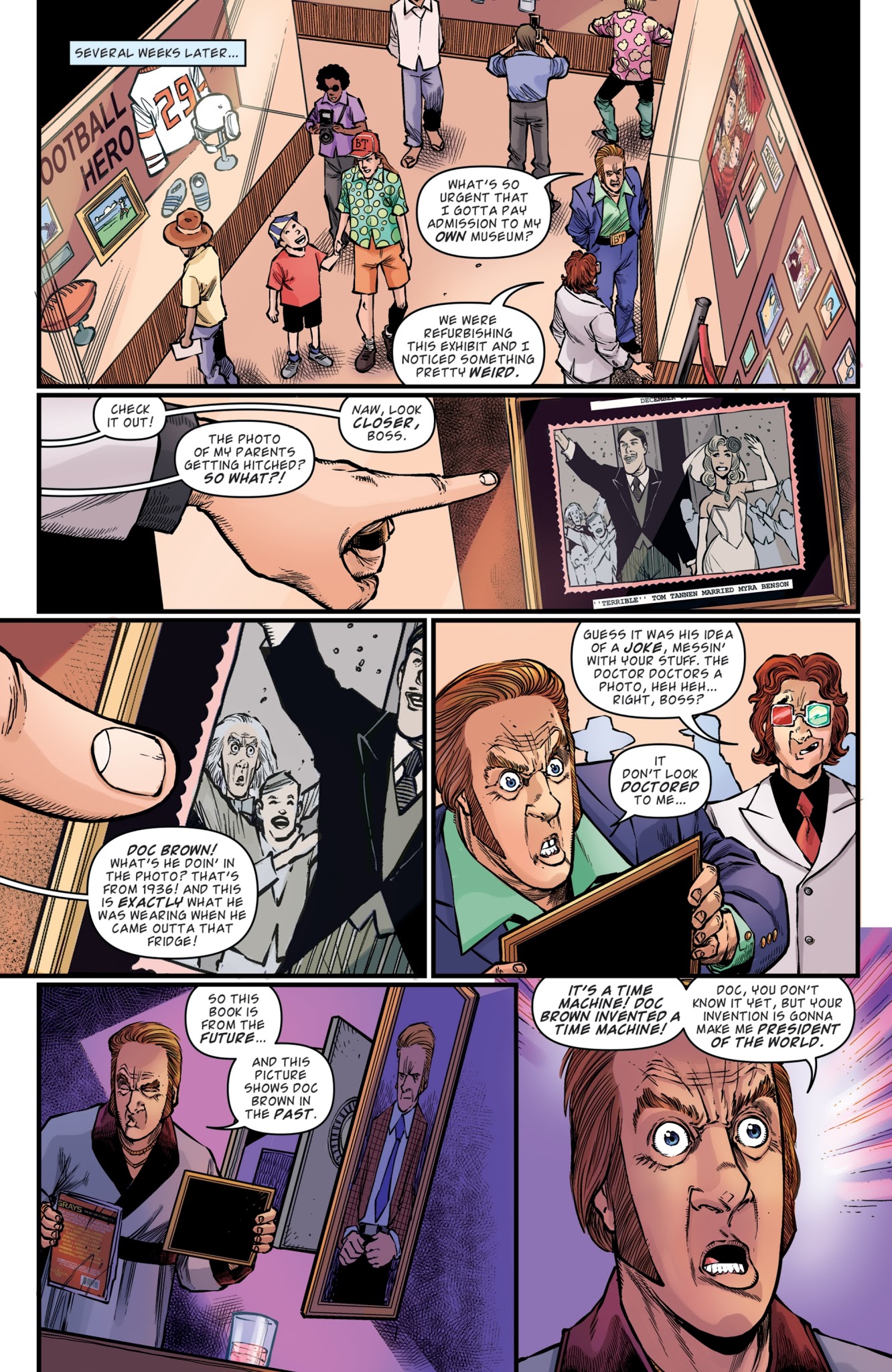 Read online Back to the Future: Biff to the Future comic -  Issue #6 - 13