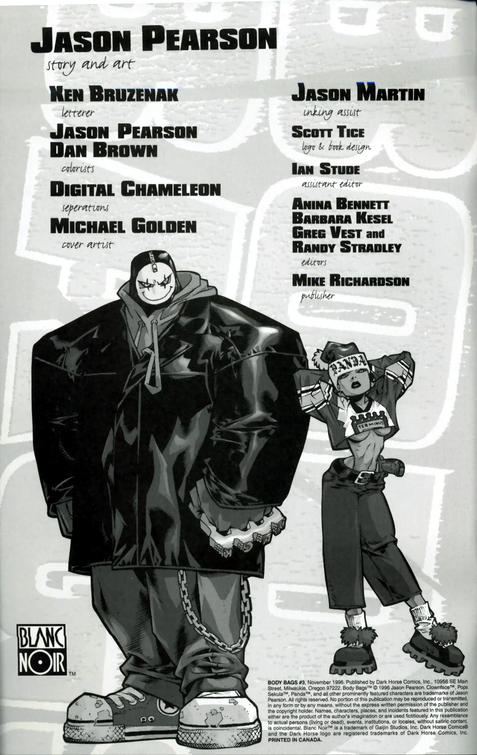 Read online Body Bags comic -  Issue #3 - 2