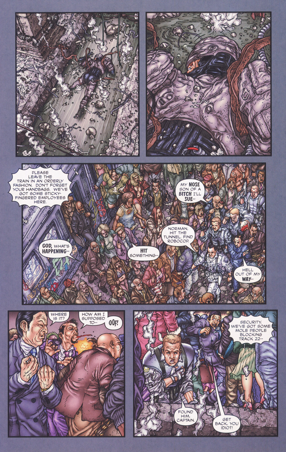 Read online Frank Miller's Robocop comic -  Issue #6 - 13