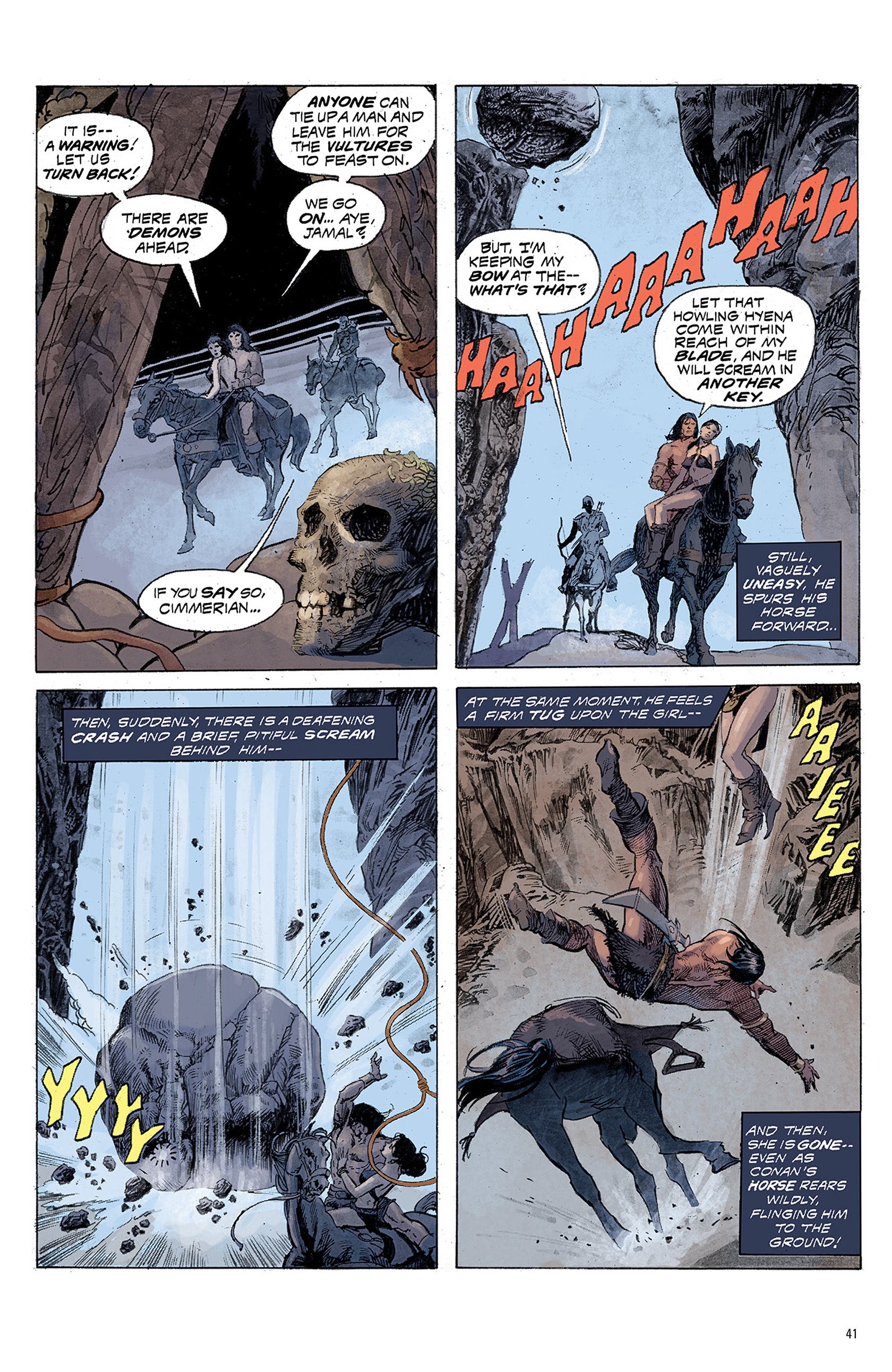 Read online Robert E. Howard's Savage Sword comic -  Issue #6 - 39