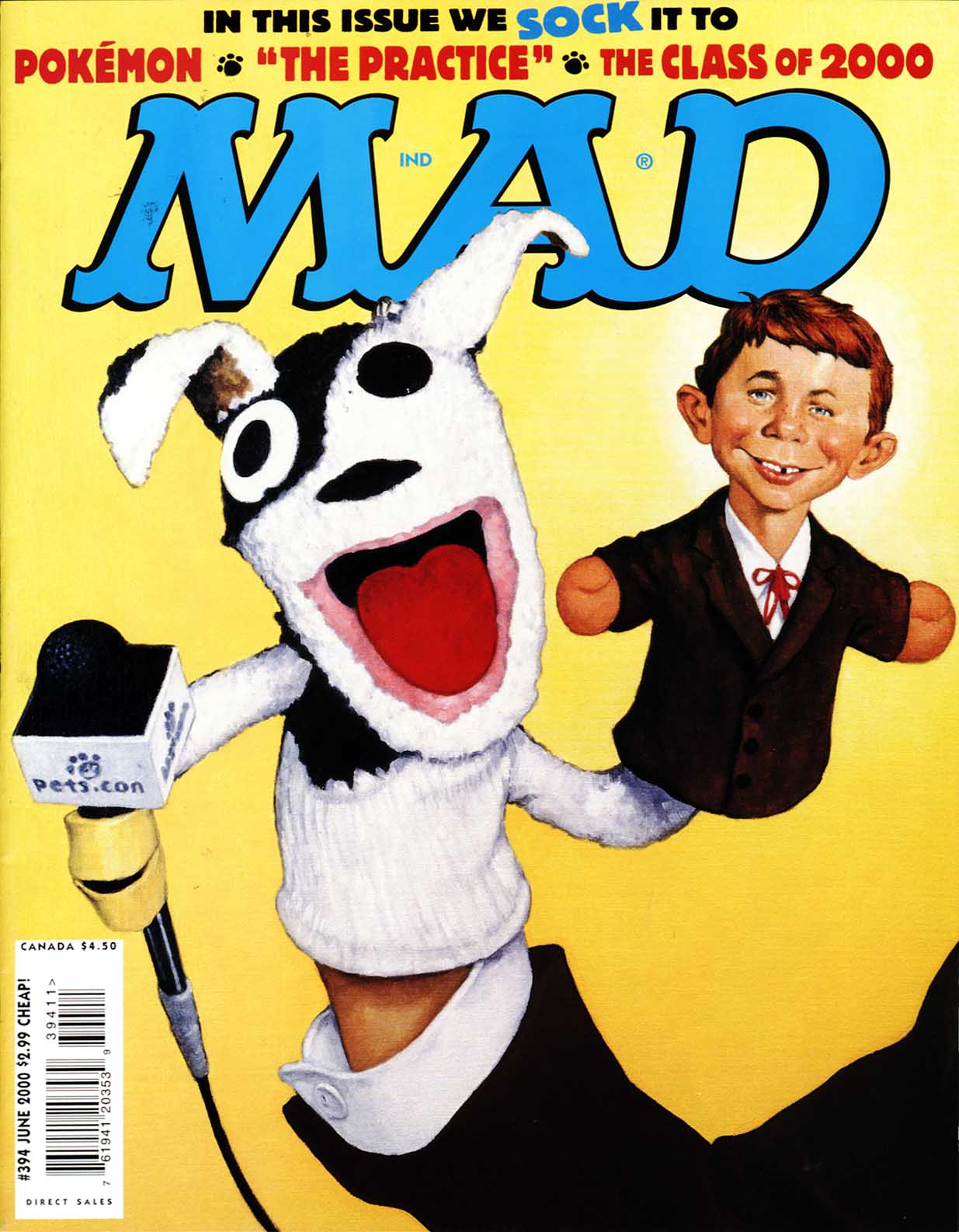 Read online MAD comic -  Issue #394 - 1