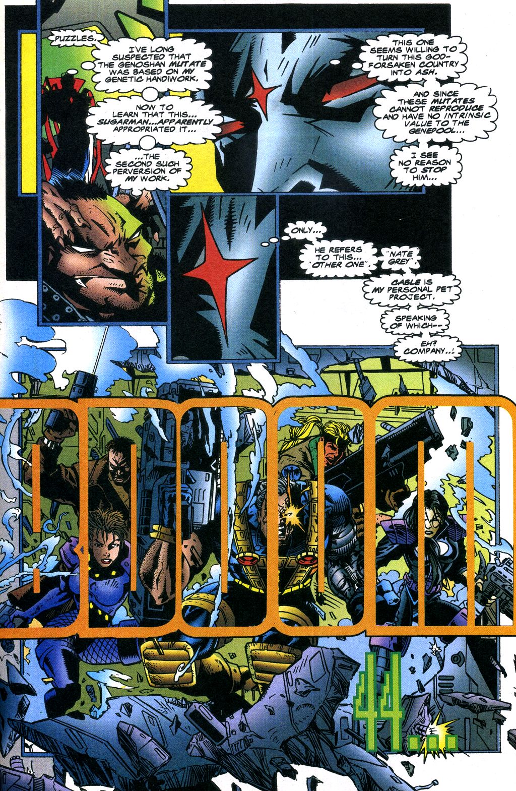 Read online Cable (1993) comic -  Issue #28 - 6