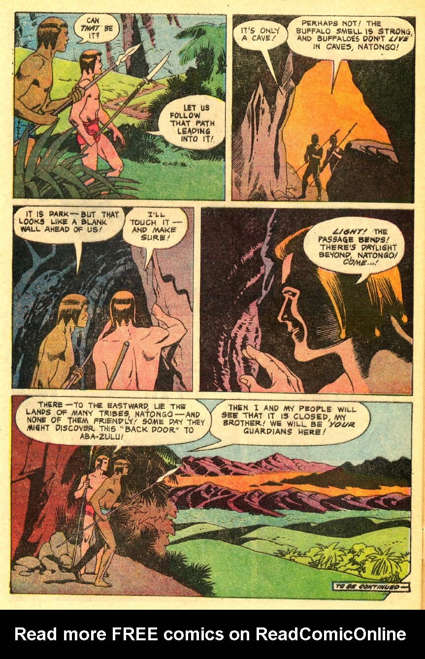 Read online Tarzan (1962) comic -  Issue #199 - 32
