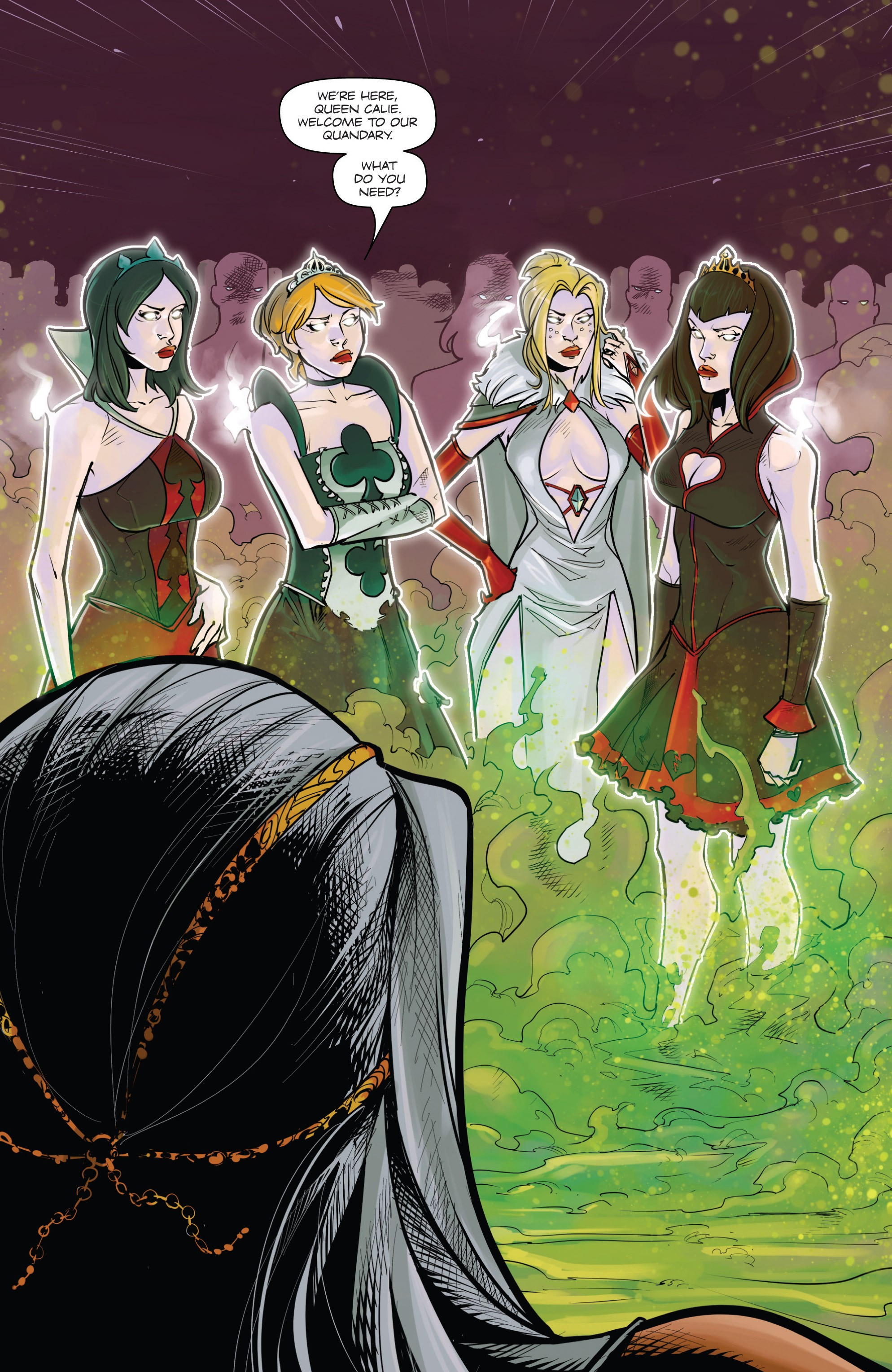 Read online Grimm Fairy Tales presents White Queen: Age of Darkness comic -  Issue #2 - 17