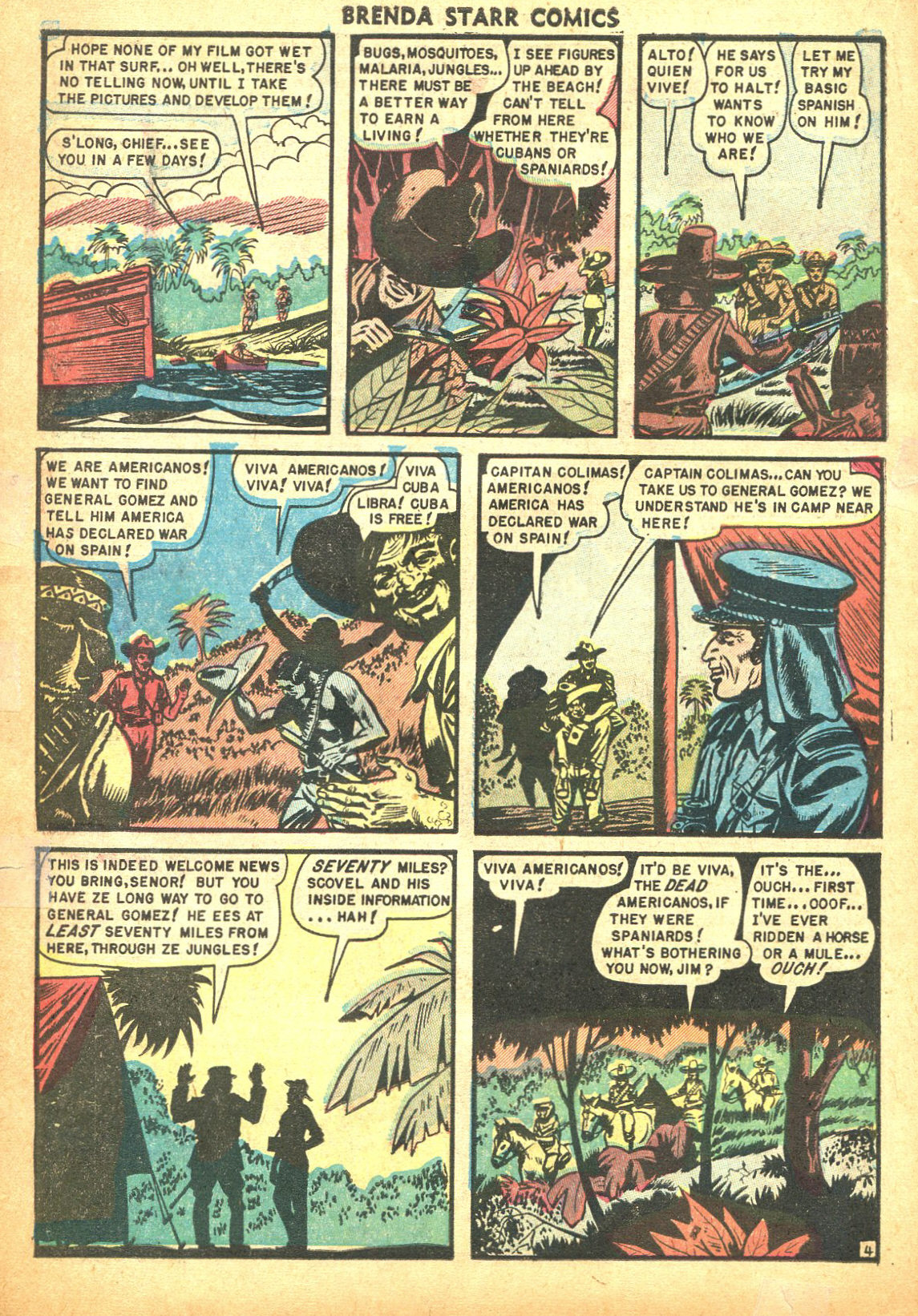 Read online Brenda Starr (1948) comic -  Issue #10 - 22