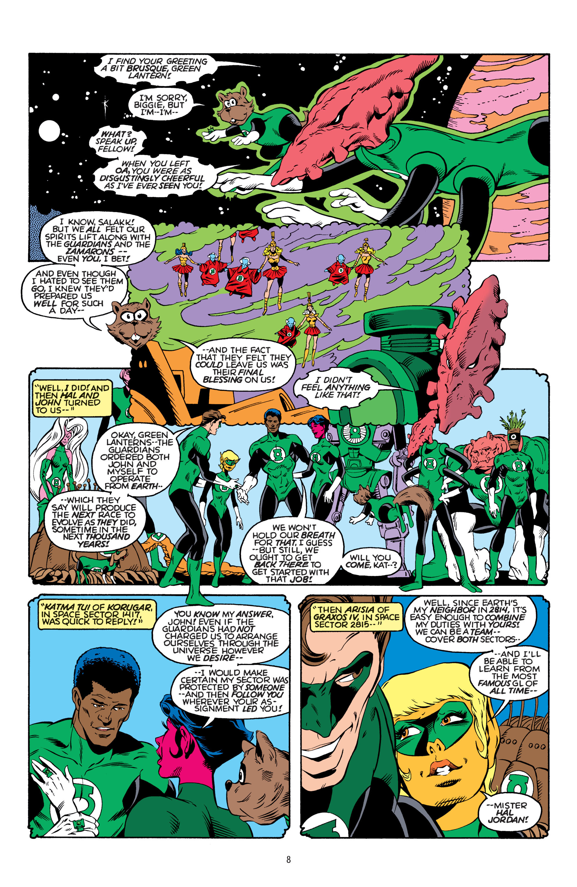 Read online Tales of the Green Lantern Corps comic -  Issue # _TPB 3 - 9