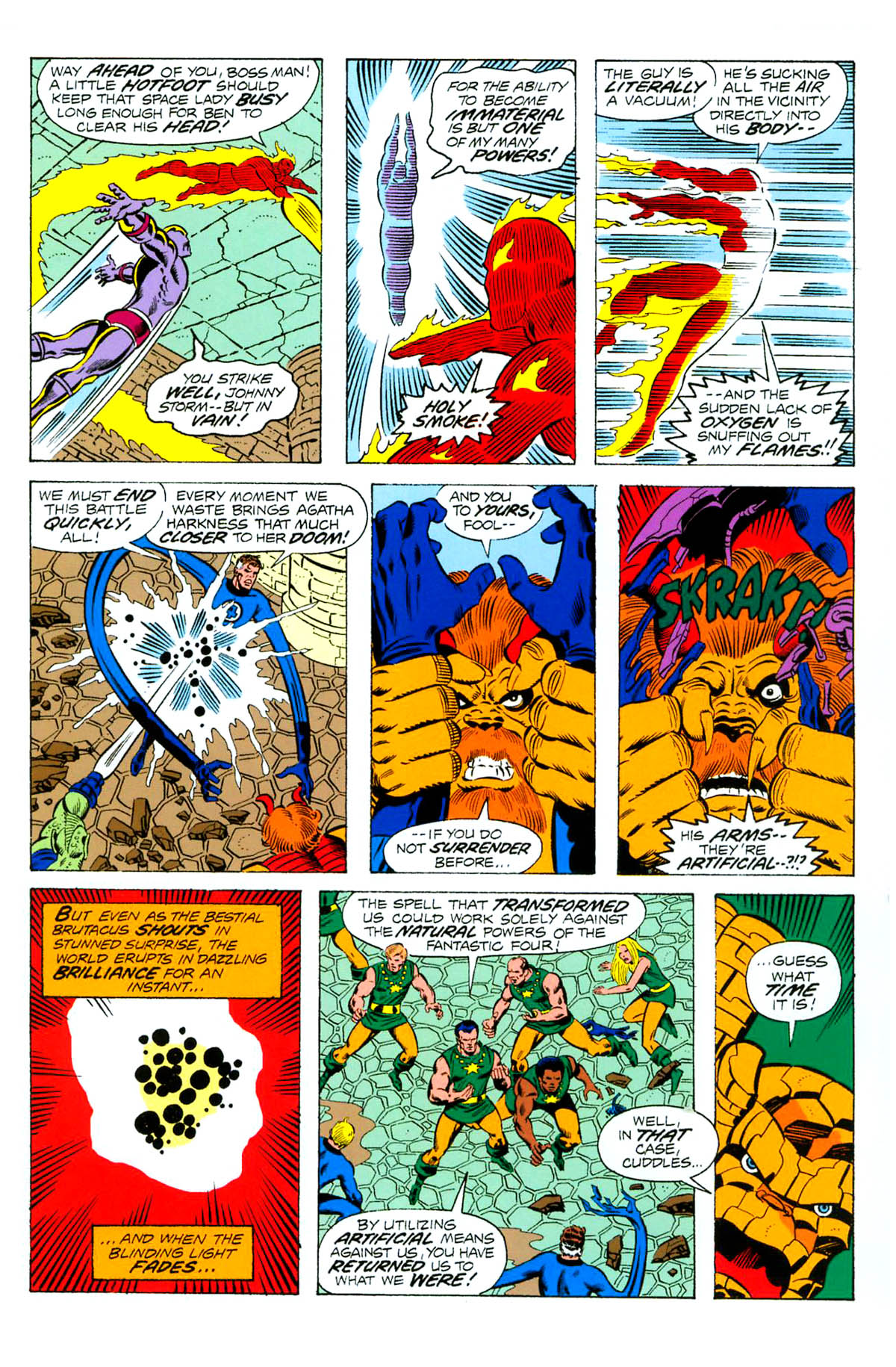 Read online Fantastic Four Visionaries: George Perez comic -  Issue # TPB 1 (Part 2) - 93
