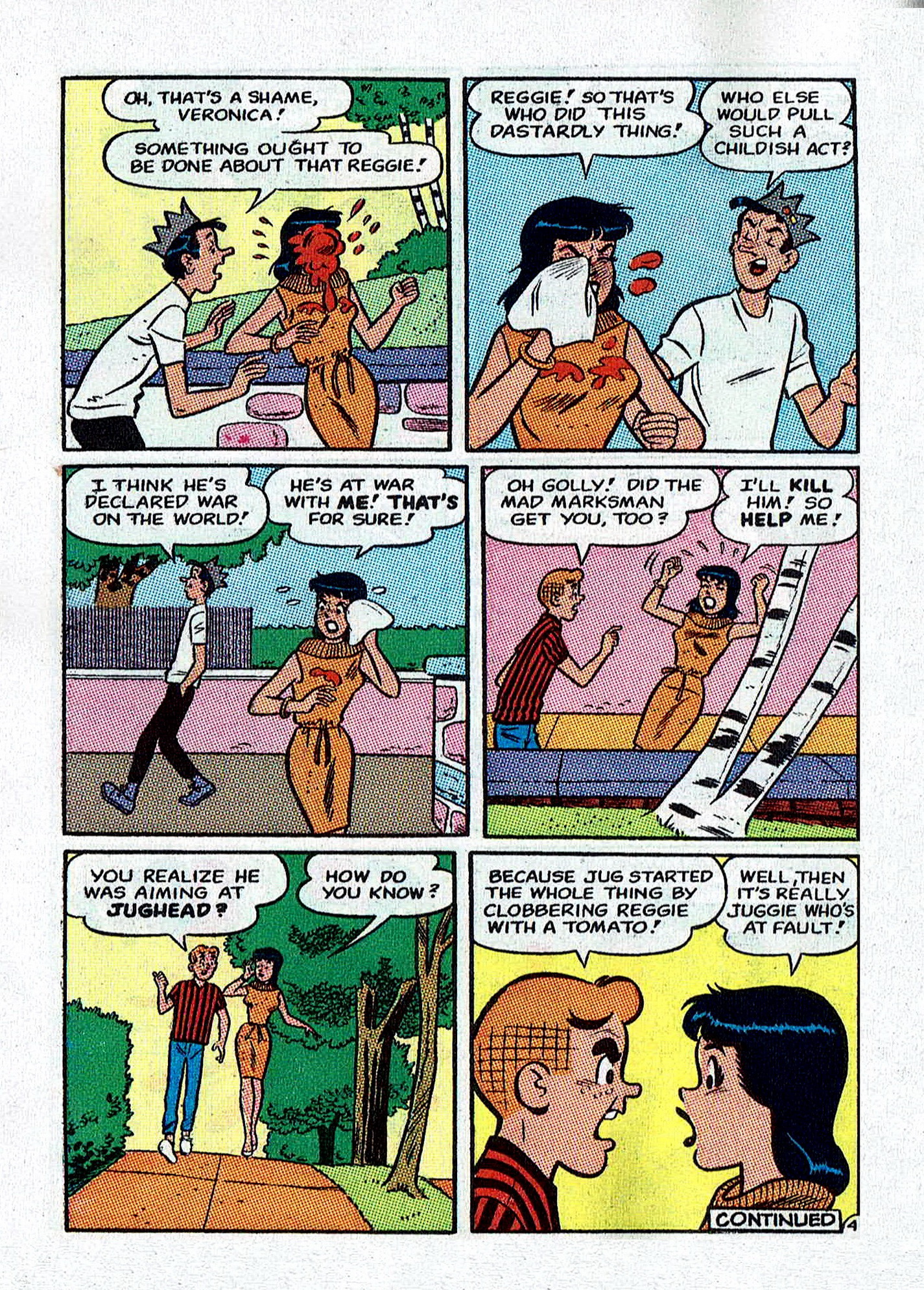 Read online Jughead Jones Comics Digest comic -  Issue #75 - 120