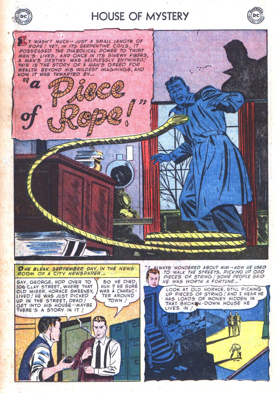 Read online House of Mystery (1951) comic -  Issue #5 - 28