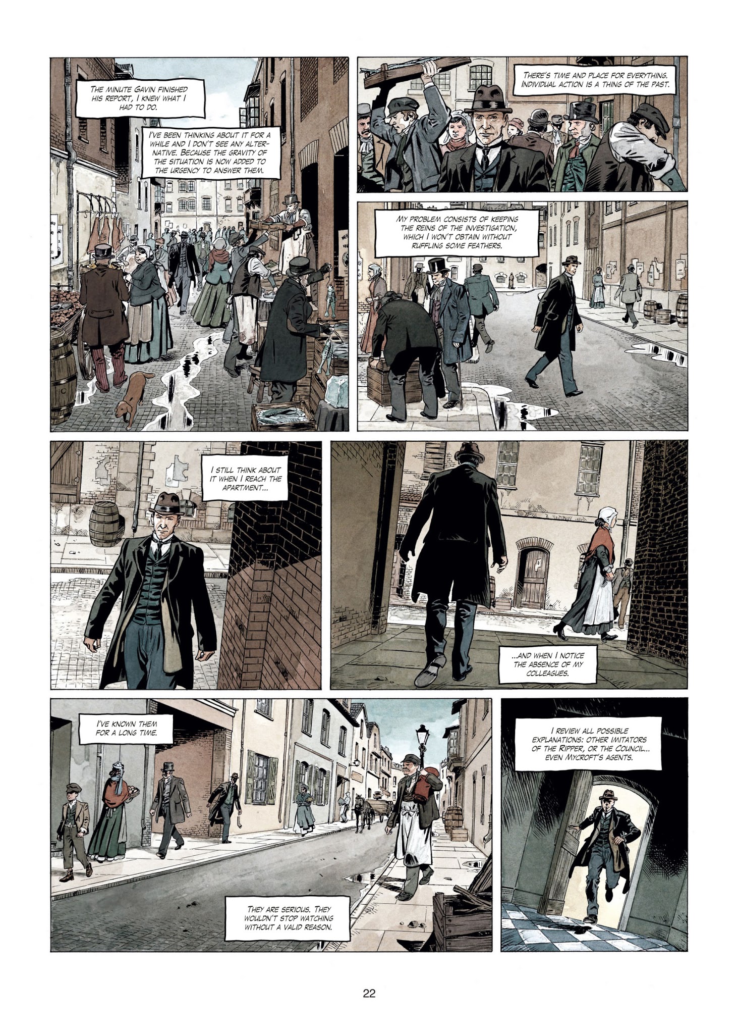 Read online Sherlock Holmes Society comic -  Issue #3 - 22