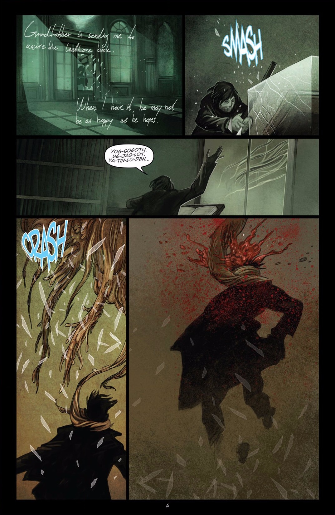 Read online H.P. Lovecraft's The Dunwich Horror comic -  Issue #3 - 9