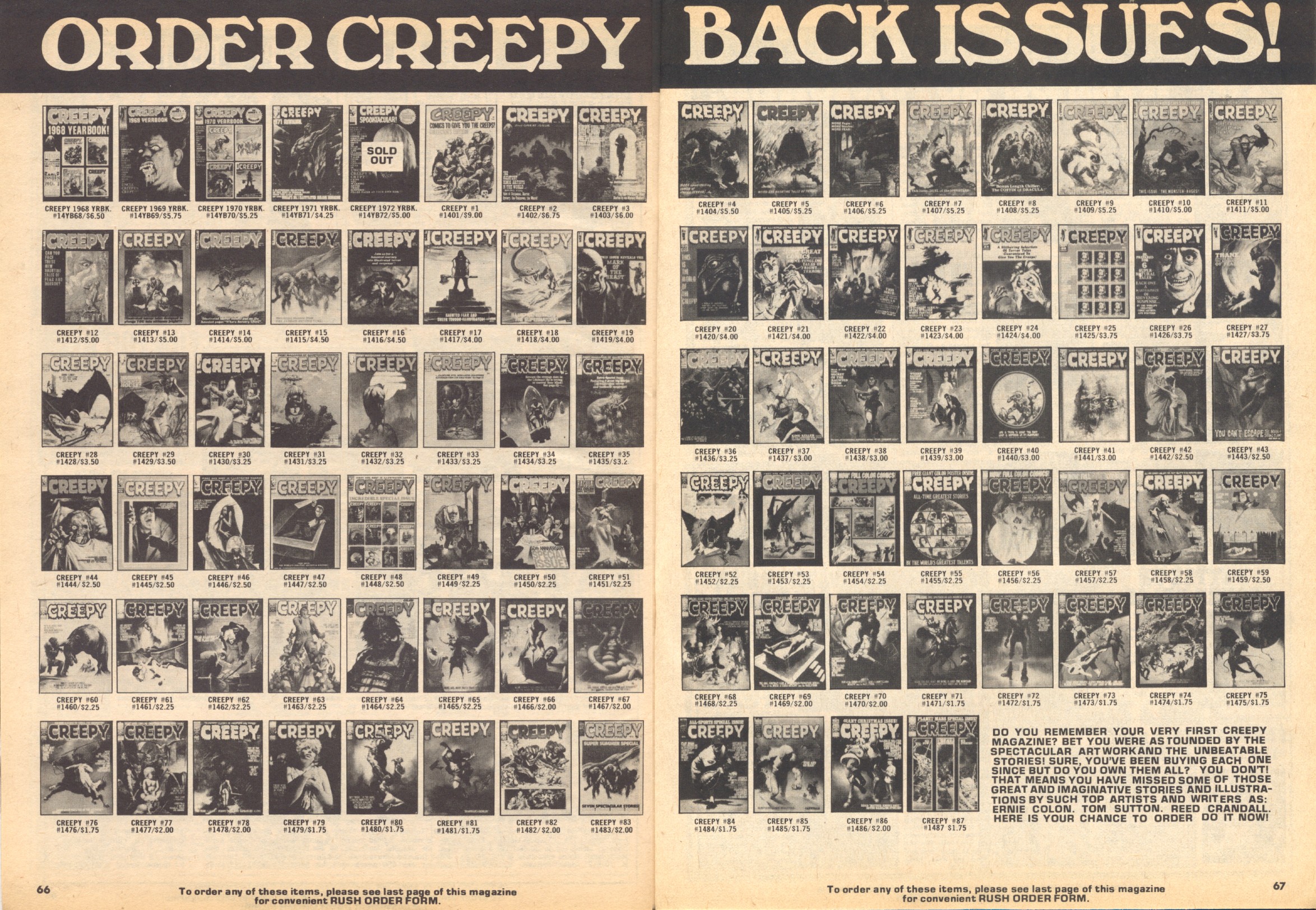 Read online Creepy (1964) comic -  Issue #88 - 61