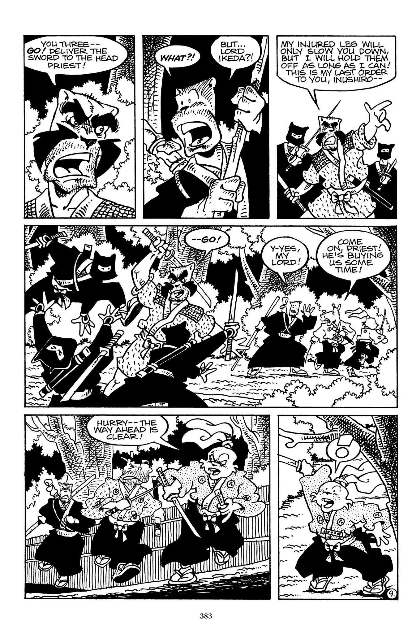 Read online The Usagi Yojimbo Saga comic -  Issue # TPB 3 - 379