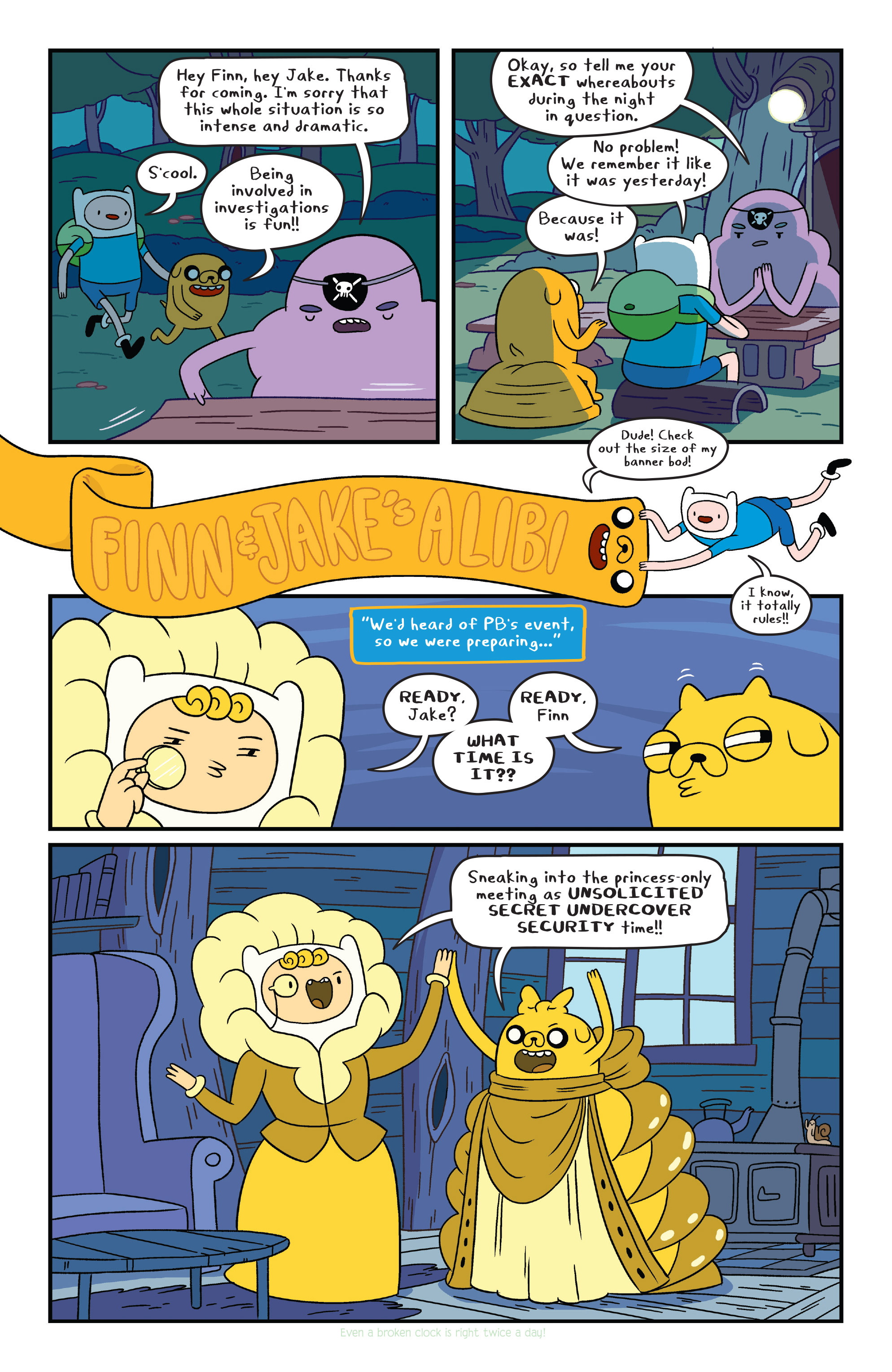 Read online Adventure Time comic -  Issue #35 - 14