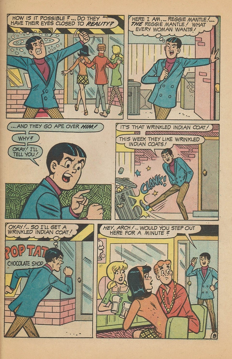 Read online Reggie and Me (1966) comic -  Issue #31 - 31