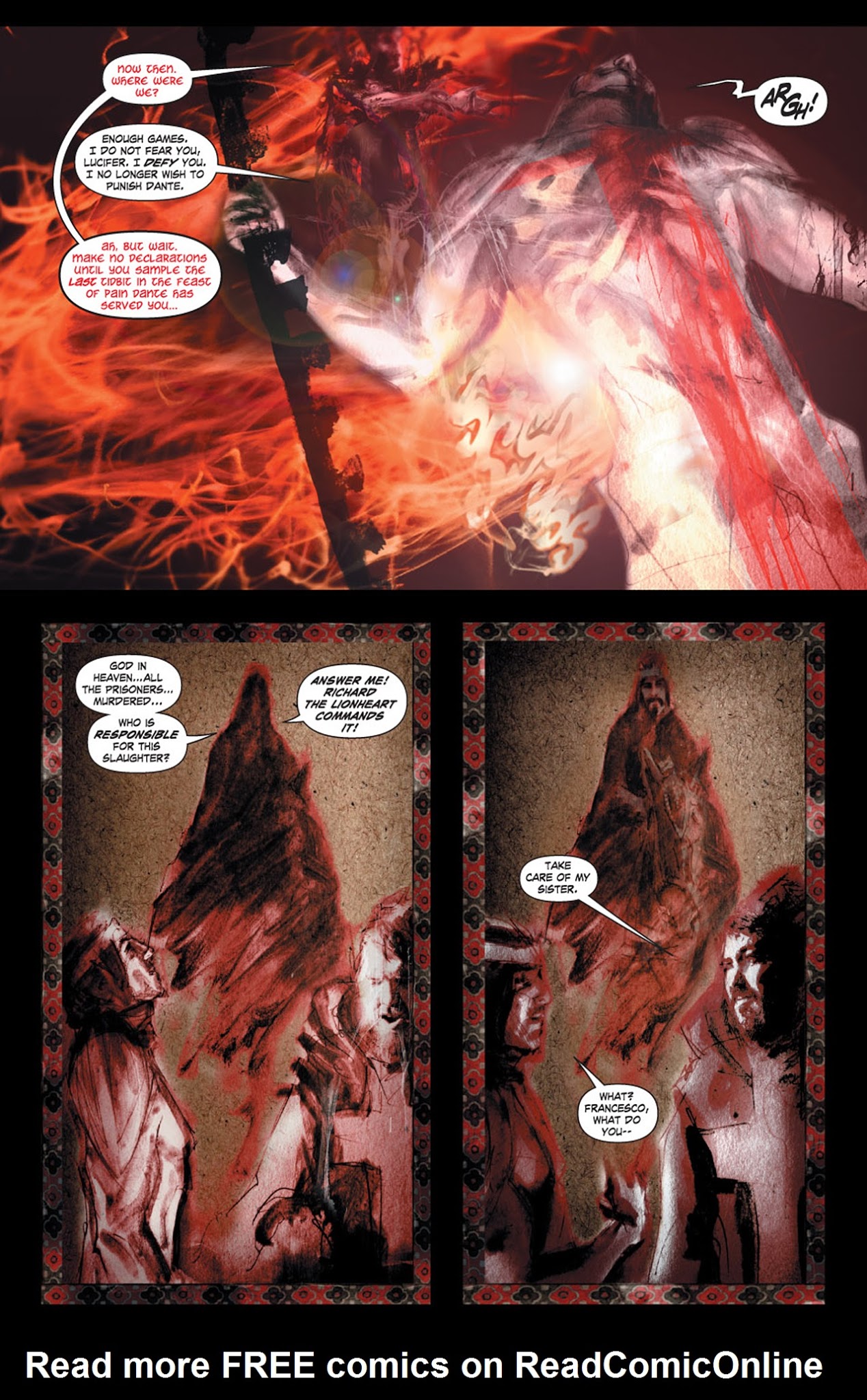 Read online Dante's Inferno comic -  Issue #5 - 14