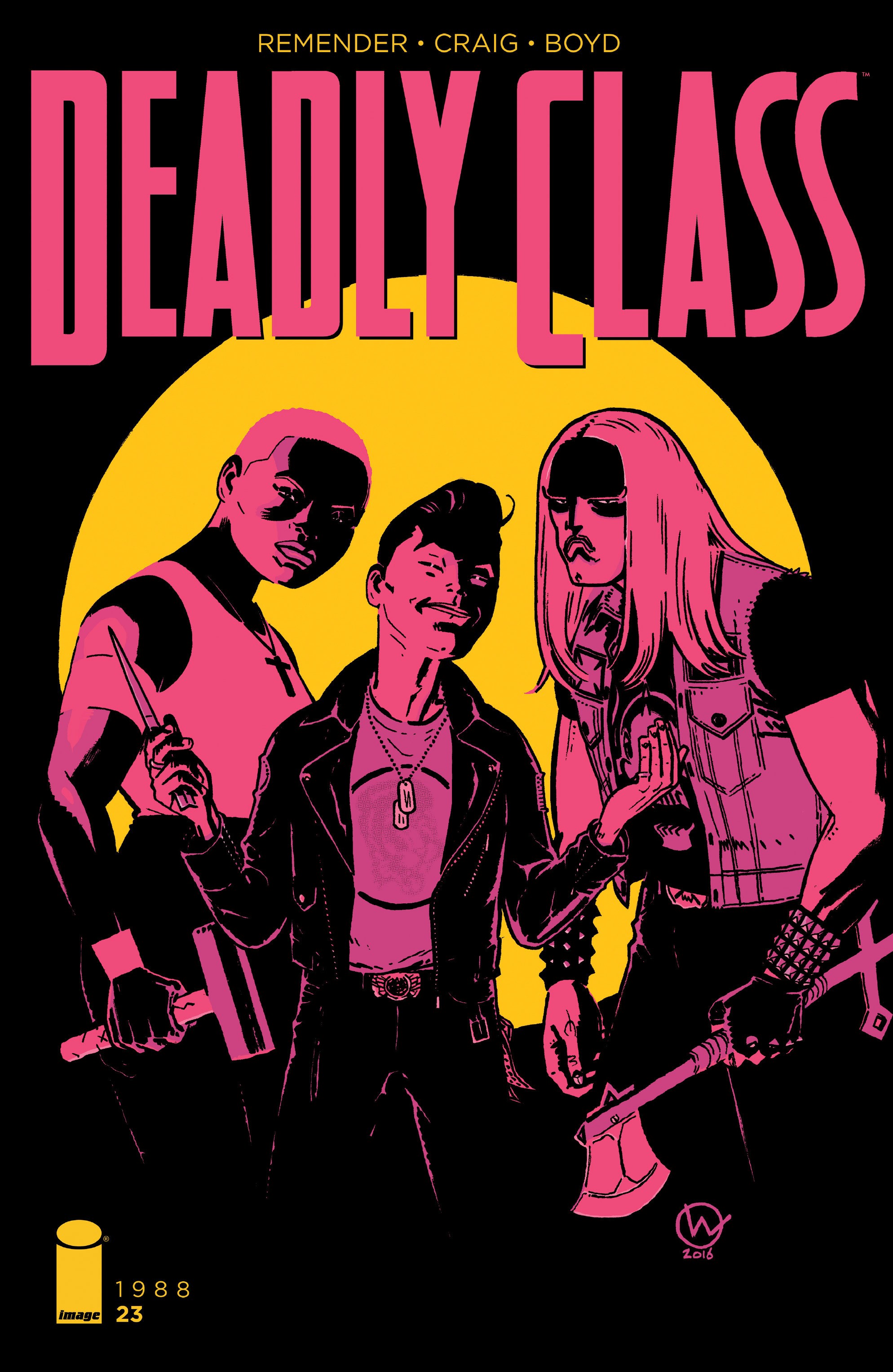 Read online Deadly Class comic -  Issue #23 - 1