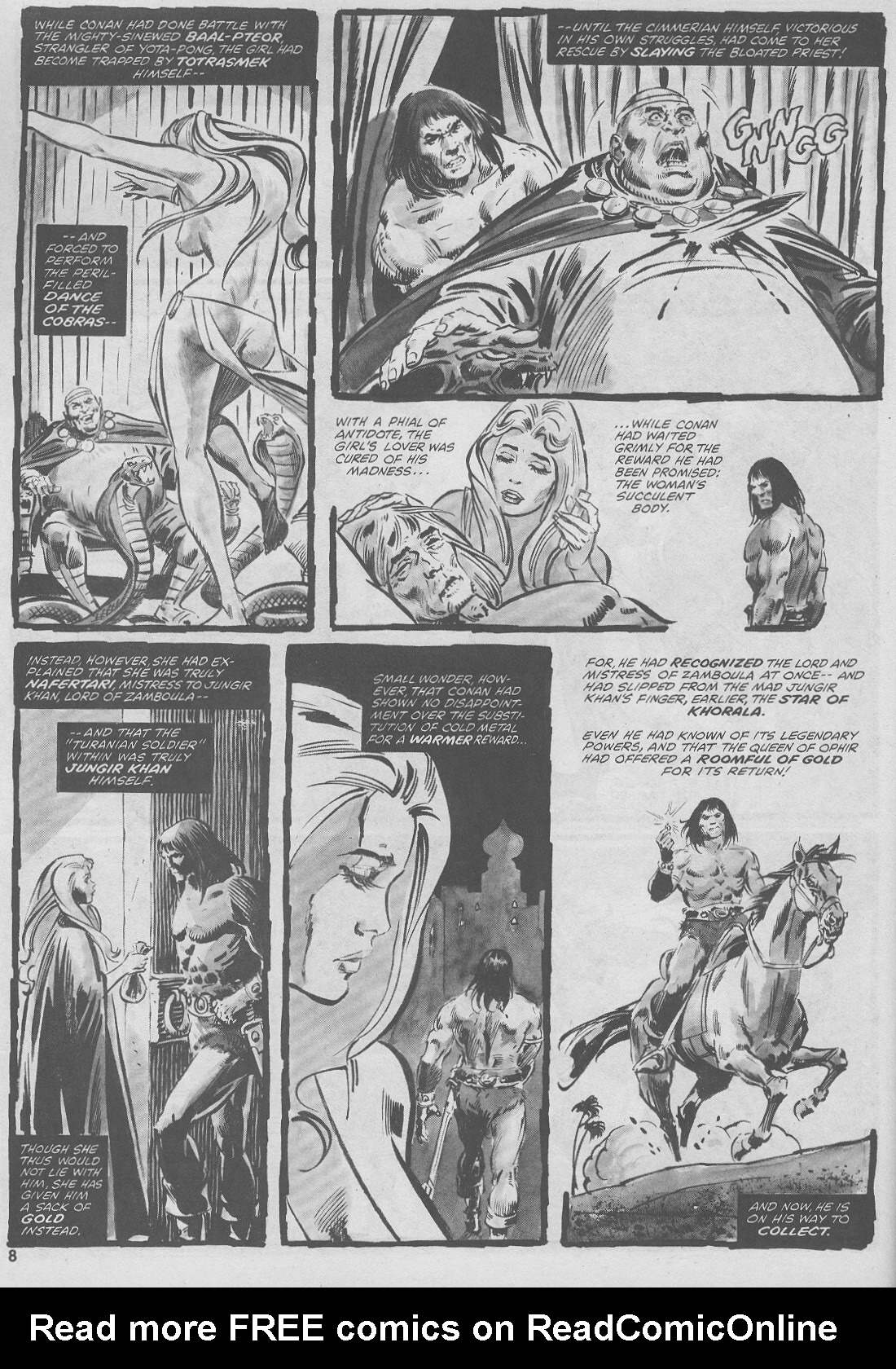 Read online The Savage Sword Of Conan comic -  Issue #44 - 8