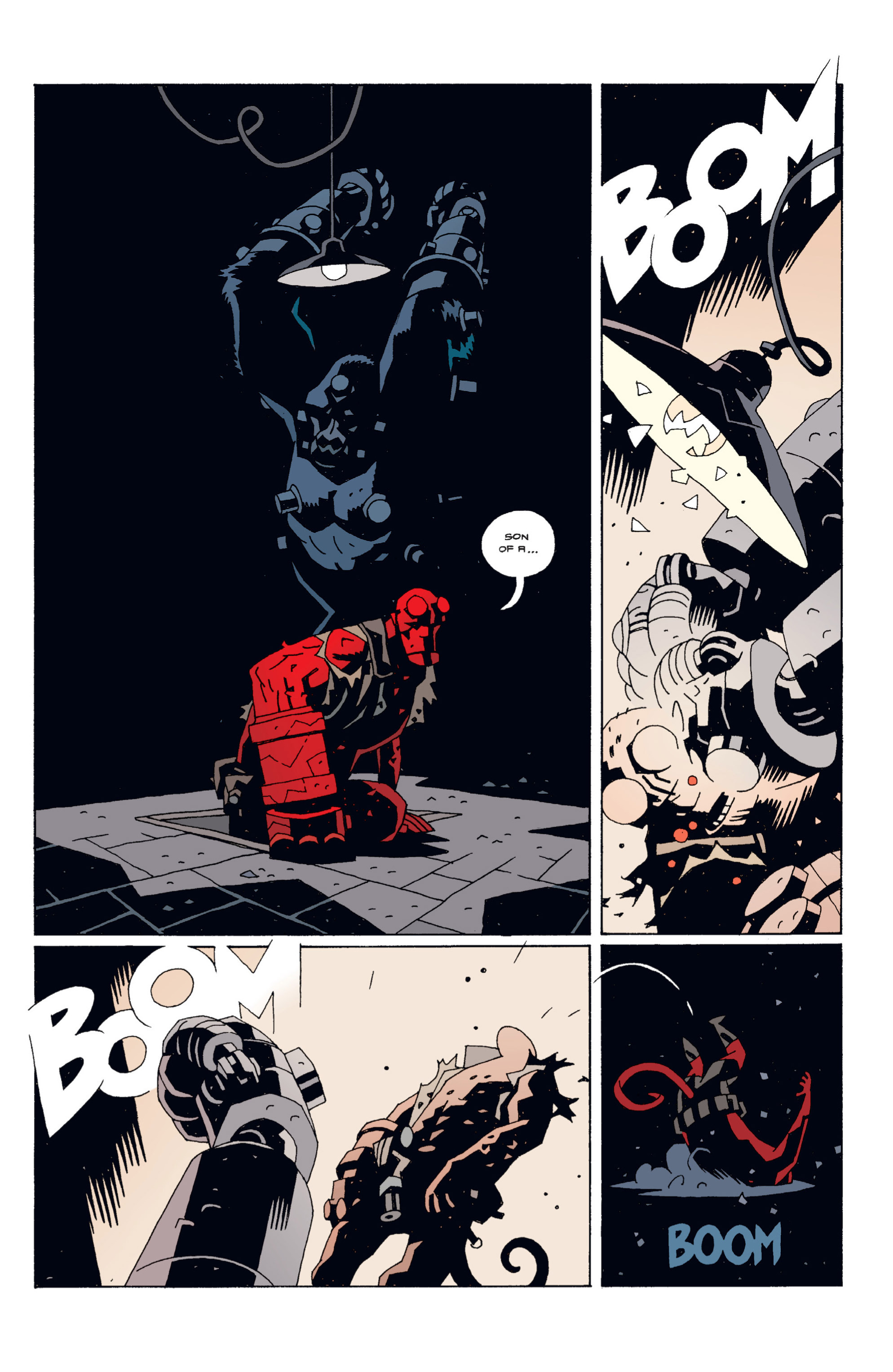 Read online Hellboy comic -  Issue #5 - 38