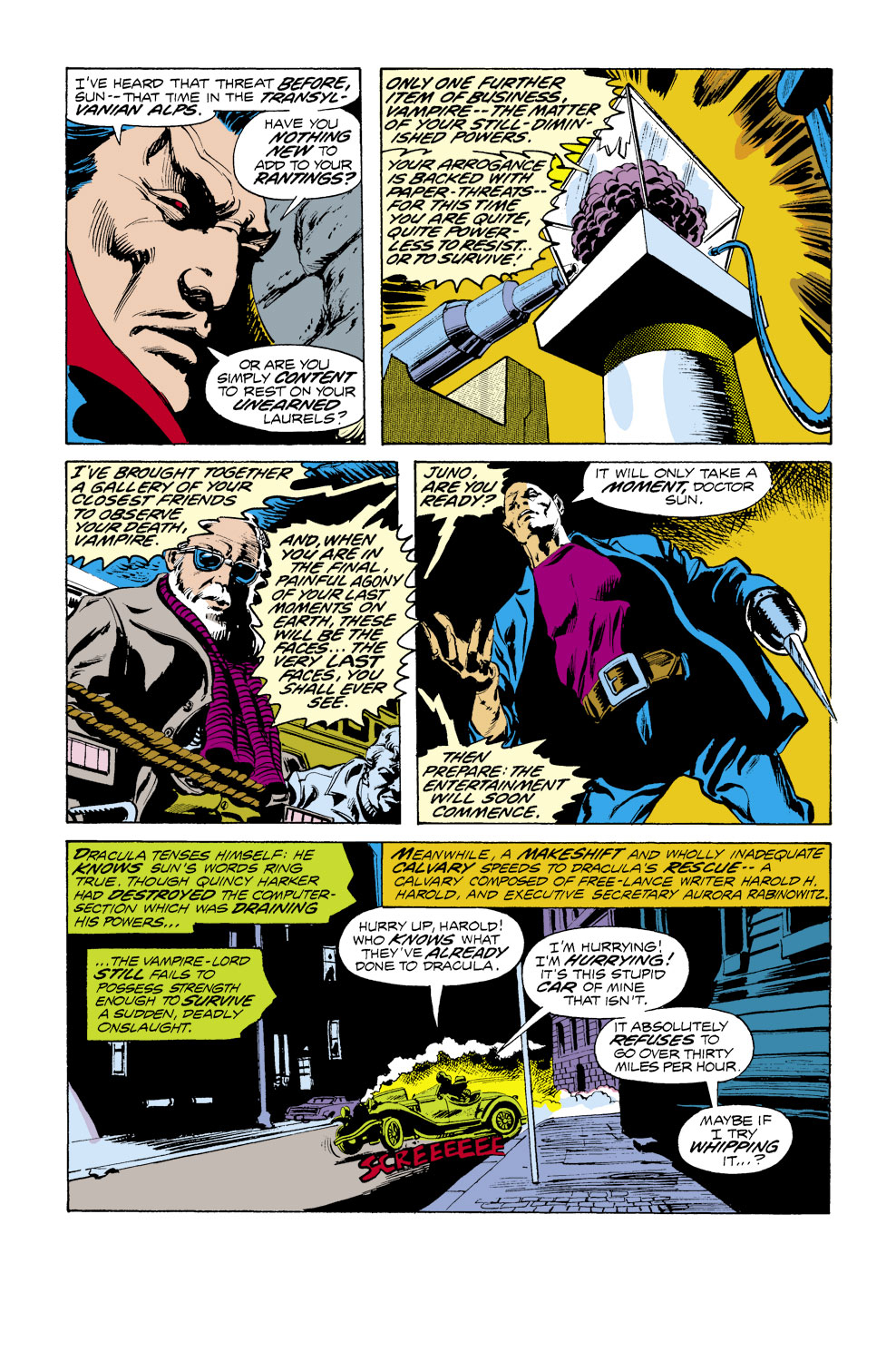 Read online Tomb of Dracula (1972) comic -  Issue #39 - 3