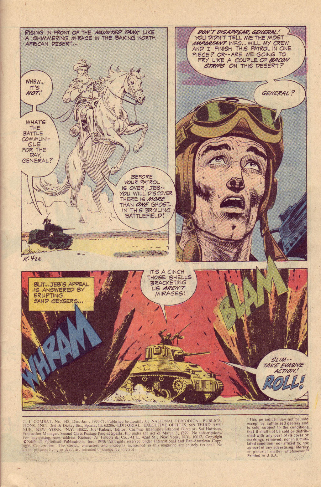 Read online G.I. Combat (1952) comic -  Issue #145 - 3