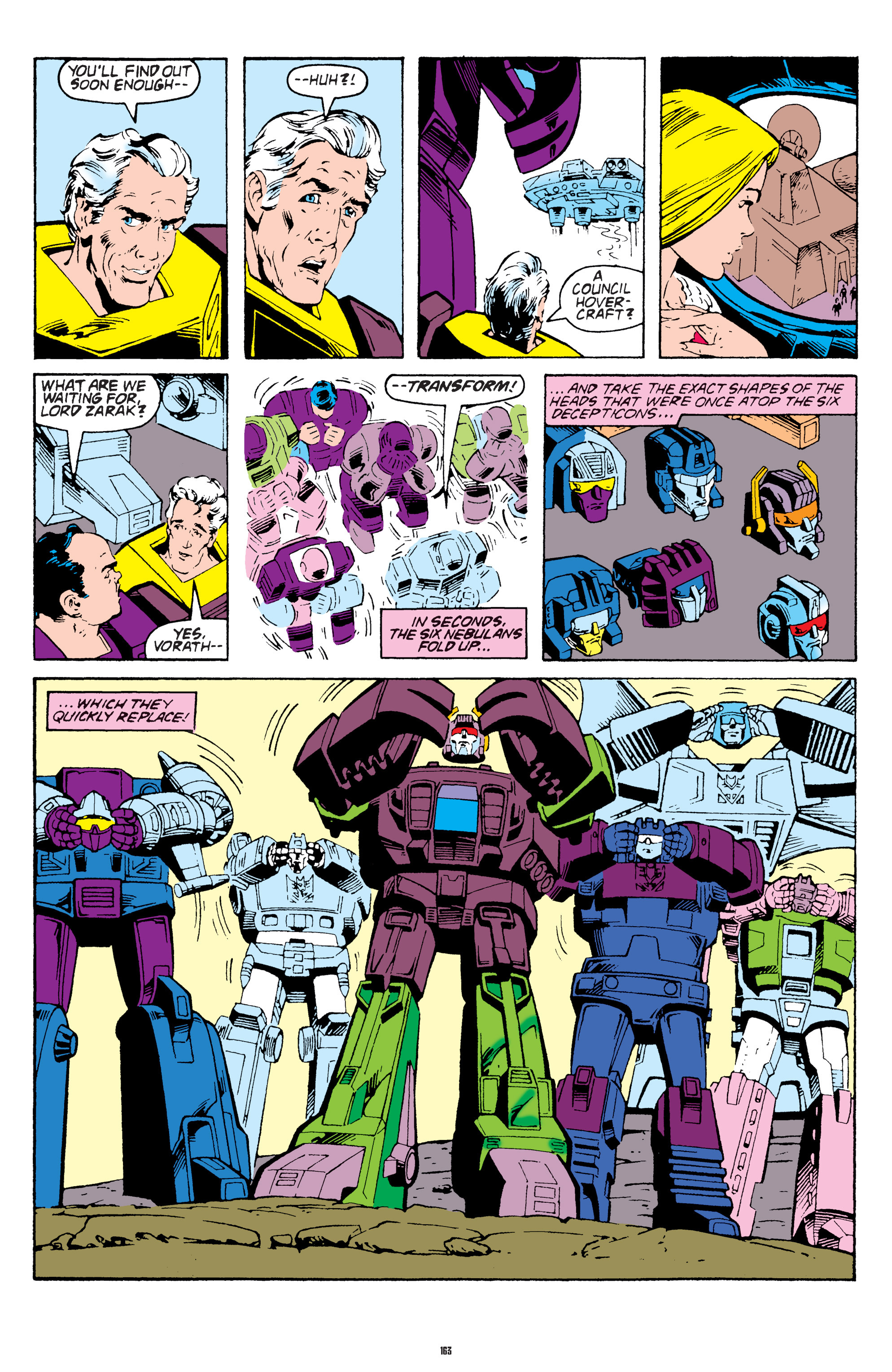 Read online The Transformers Classics comic -  Issue # TPB 7 - 162