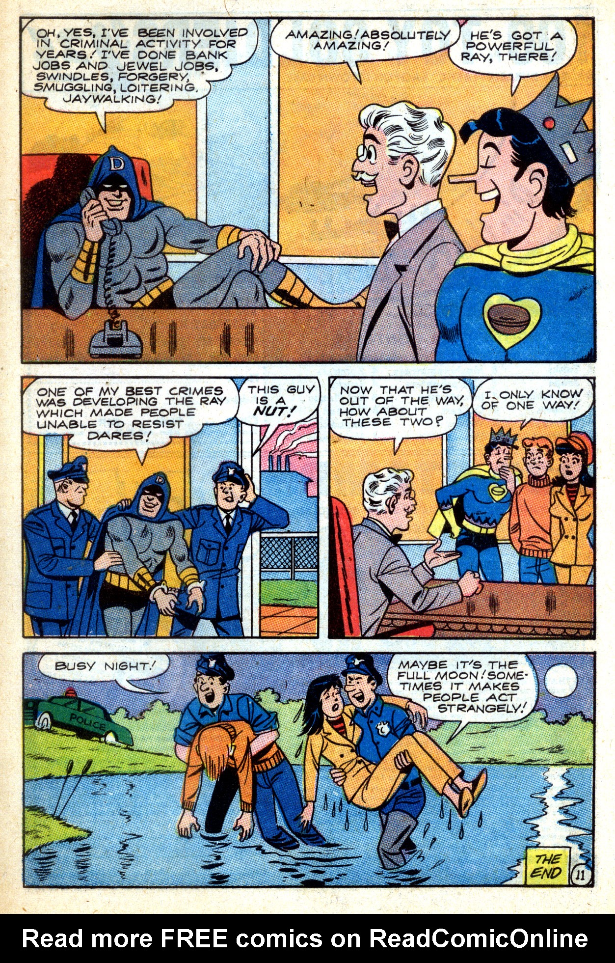 Read online Jughead As Captain Hero comic -  Issue #6 - 33