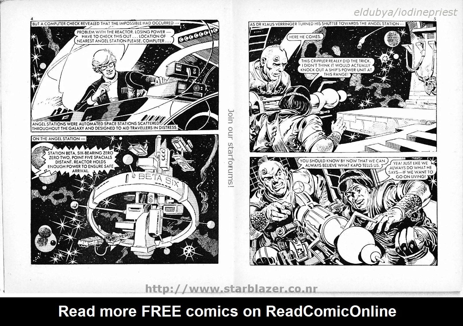 Read online Starblazer comic -  Issue #90 - 4