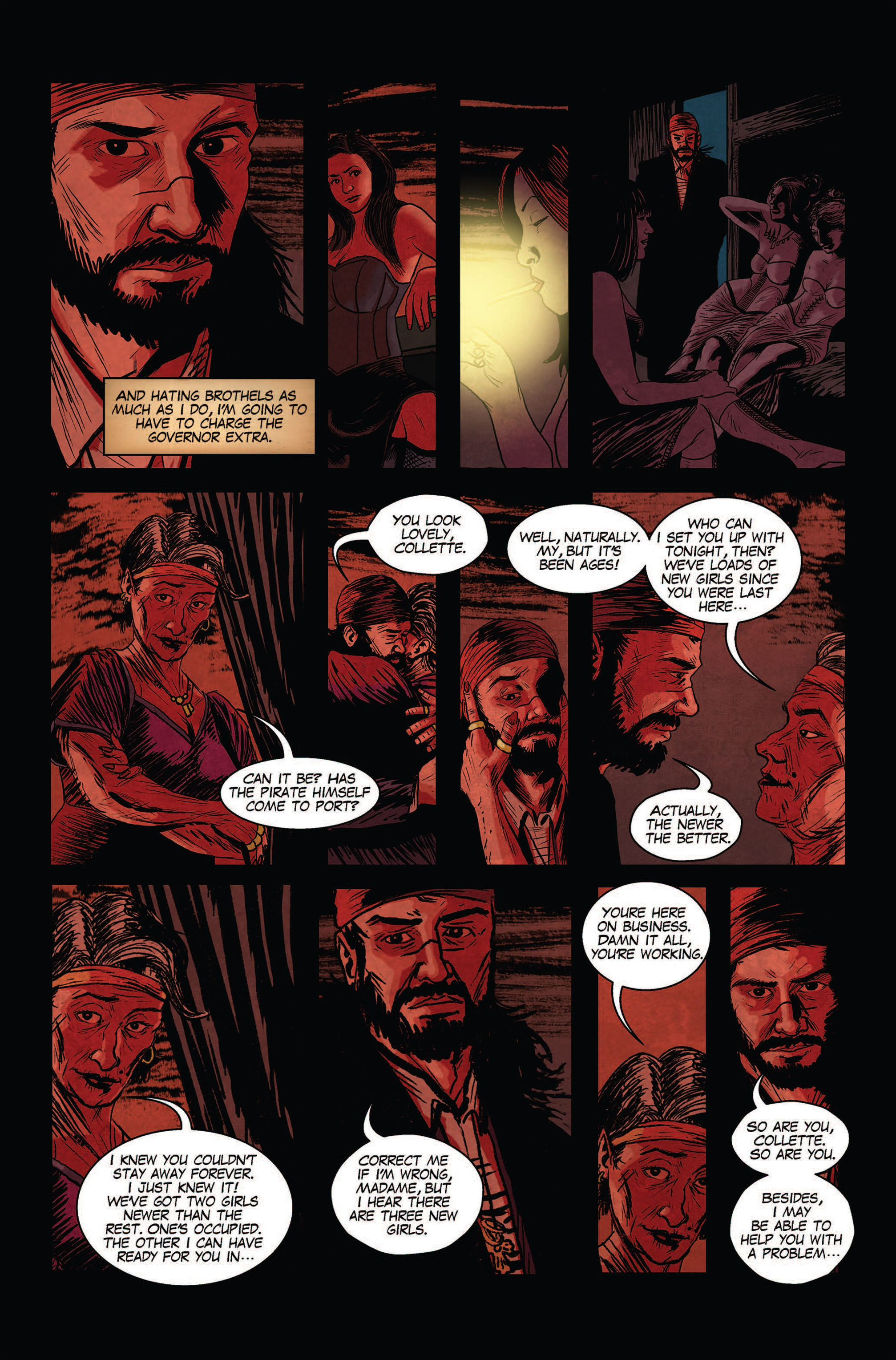 Read online Pirate Eye comic -  Issue # TPB - 17