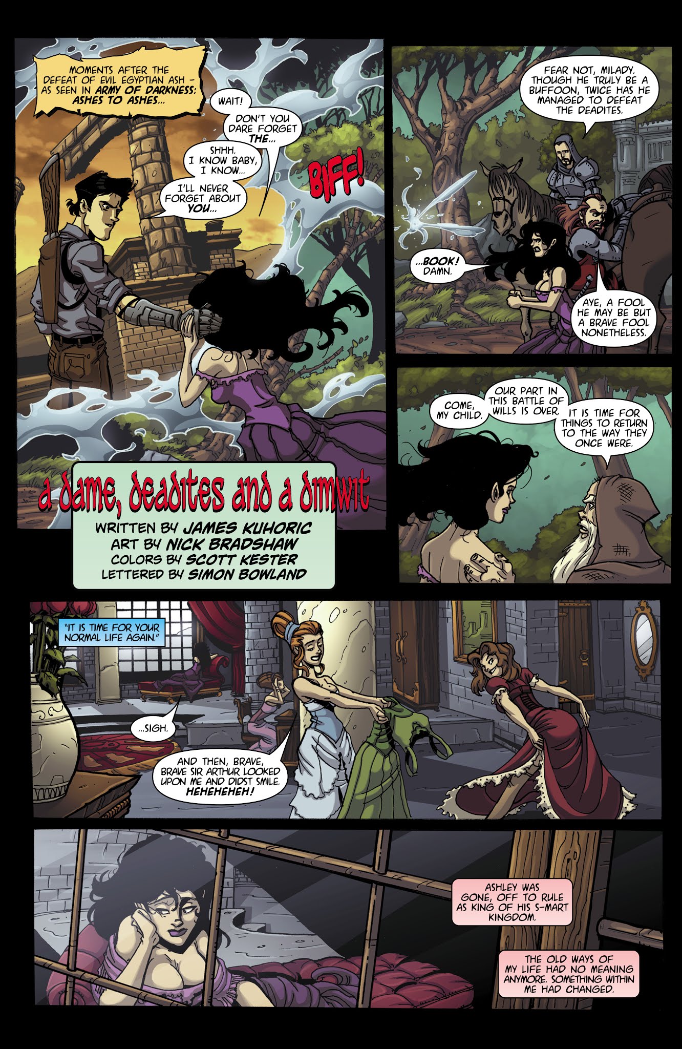 Read online Army of Darkness: Old School comic -  Issue # TPB - 71