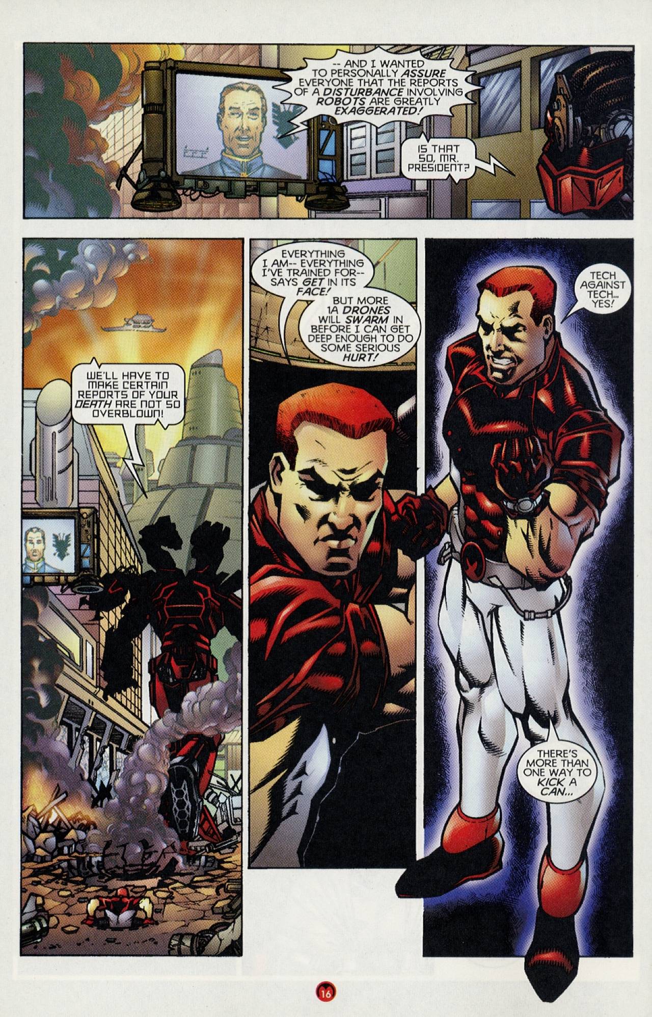 Read online Magnus Robot Fighter (1997) comic -  Issue #15 - 12