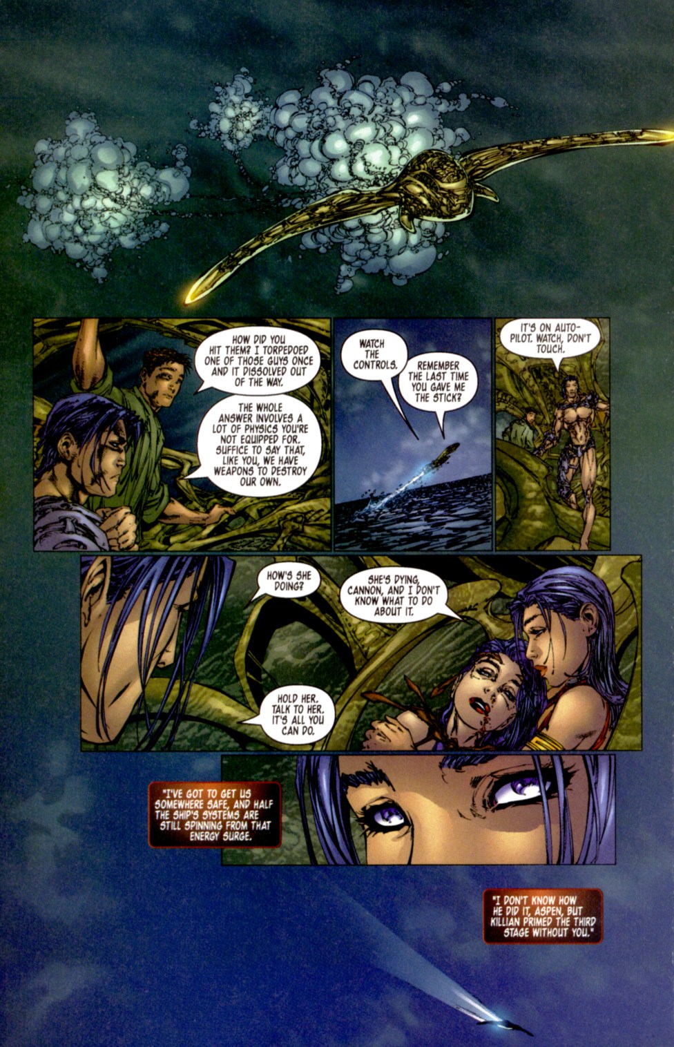 Read online Fathom (1998) comic -  Issue #7 - 19